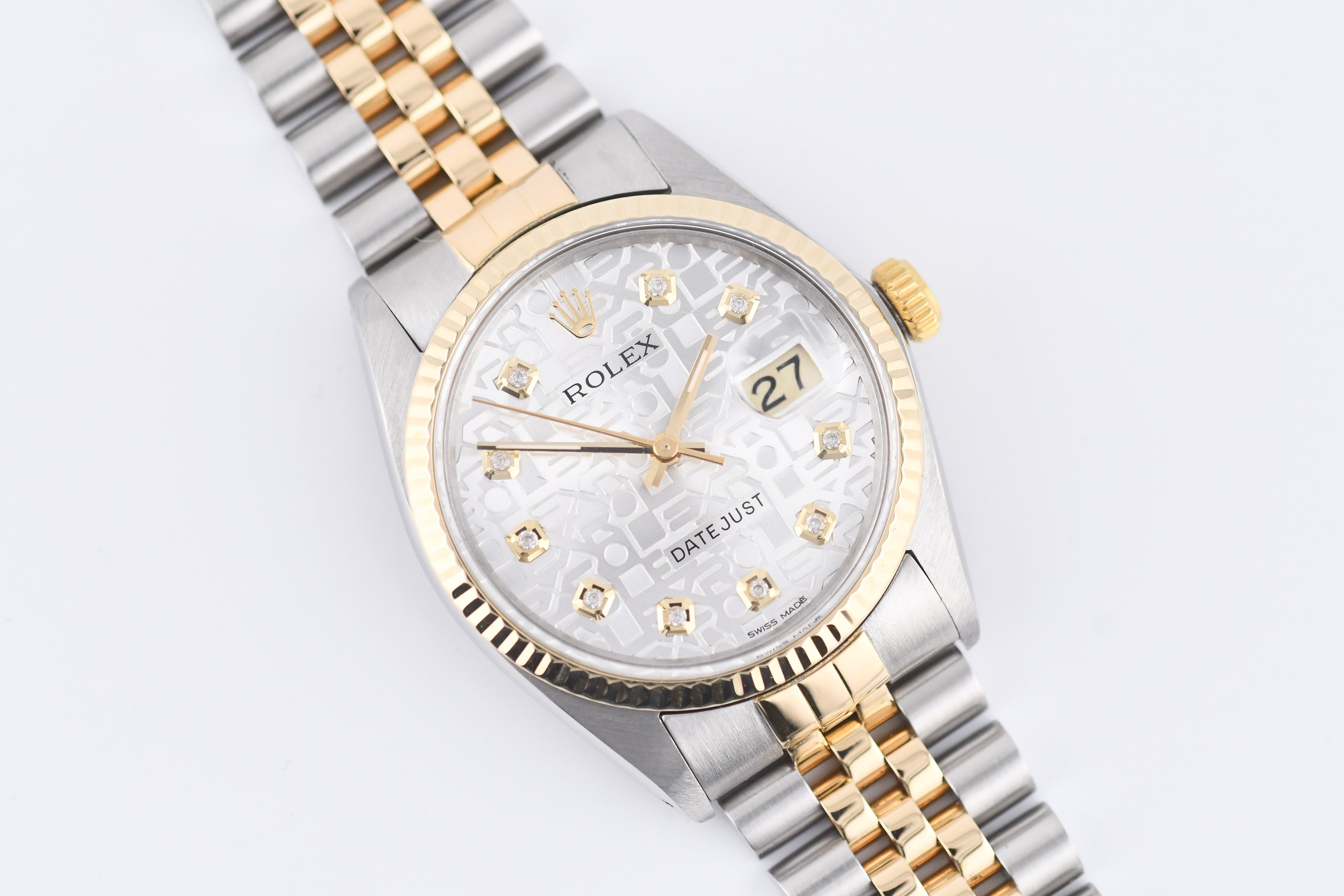 Rolex Datejust 36mm Ref 16013 Custom Anniversary Dial