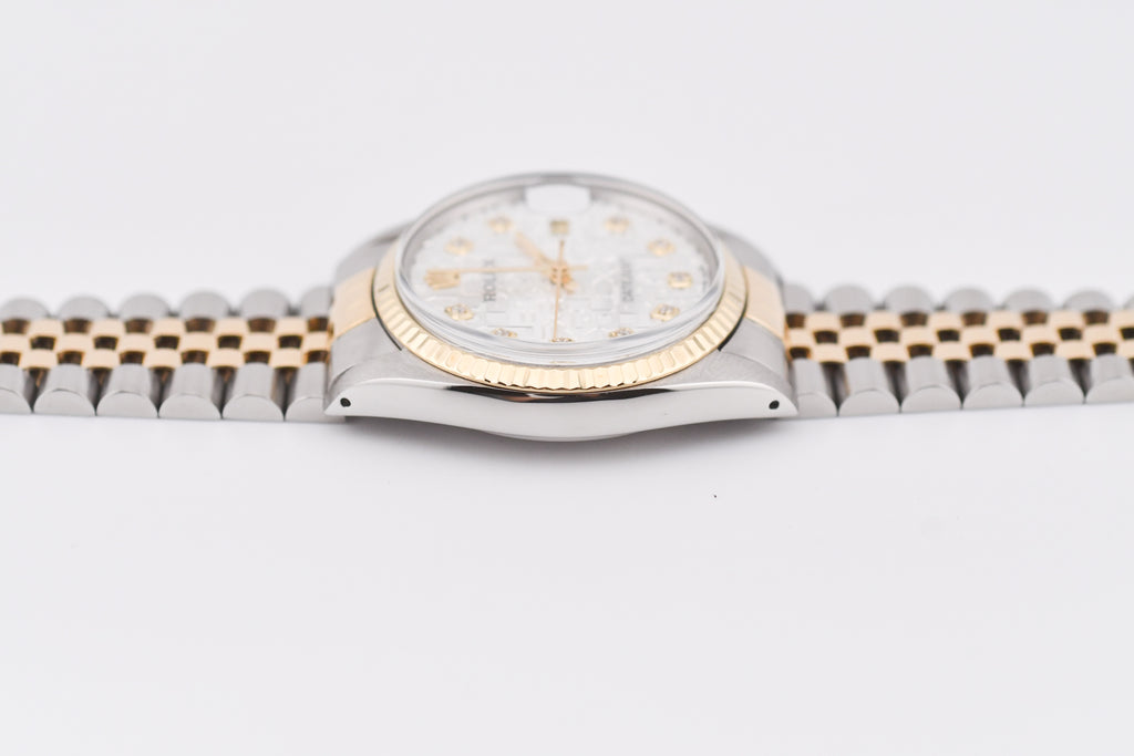 Rolex Datejust 36mm Ref 16013 Custom Anniversary Dial