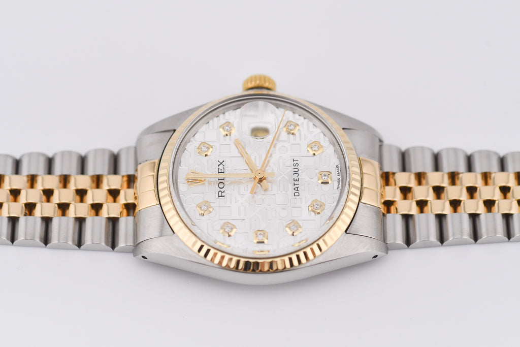 Rolex Datejust 36mm Ref 16013 Custom Anniversary Dial