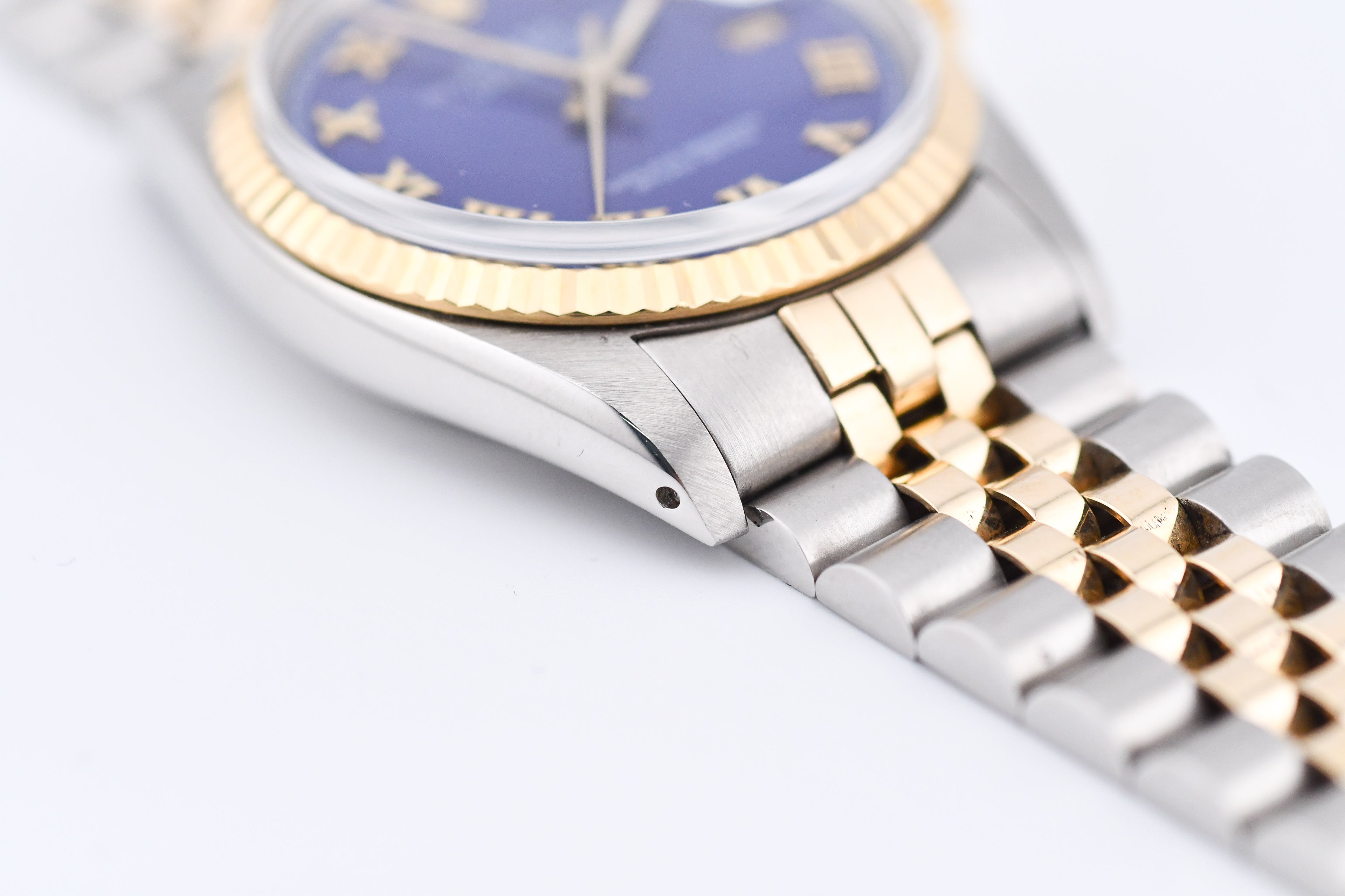 Rolex Datejust 36mm Ref 16013 Custom Blue Roman Dial