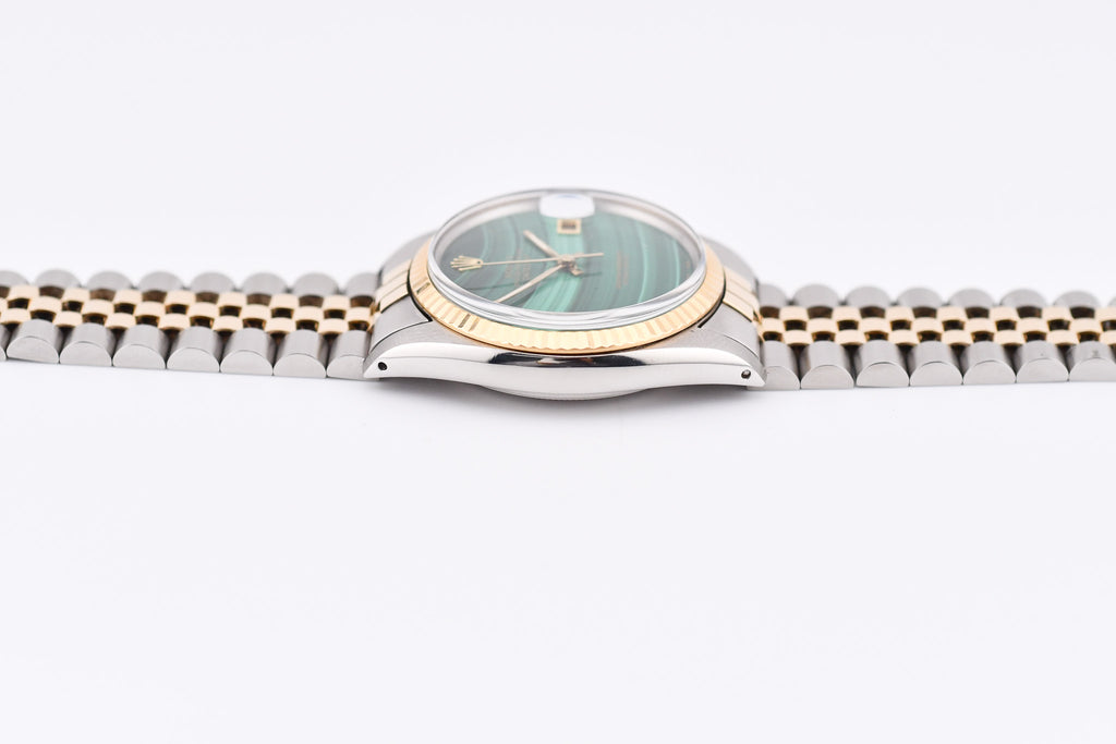 Rolex Datejust 36mm Ref 16013 Custom Green Malachite Dial