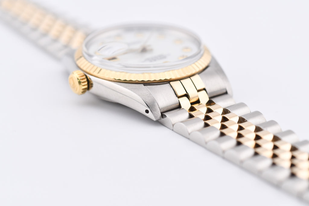 Rolex Datejust 36mm Ref 16013 Custom Mother of Pearl Diamond Dial