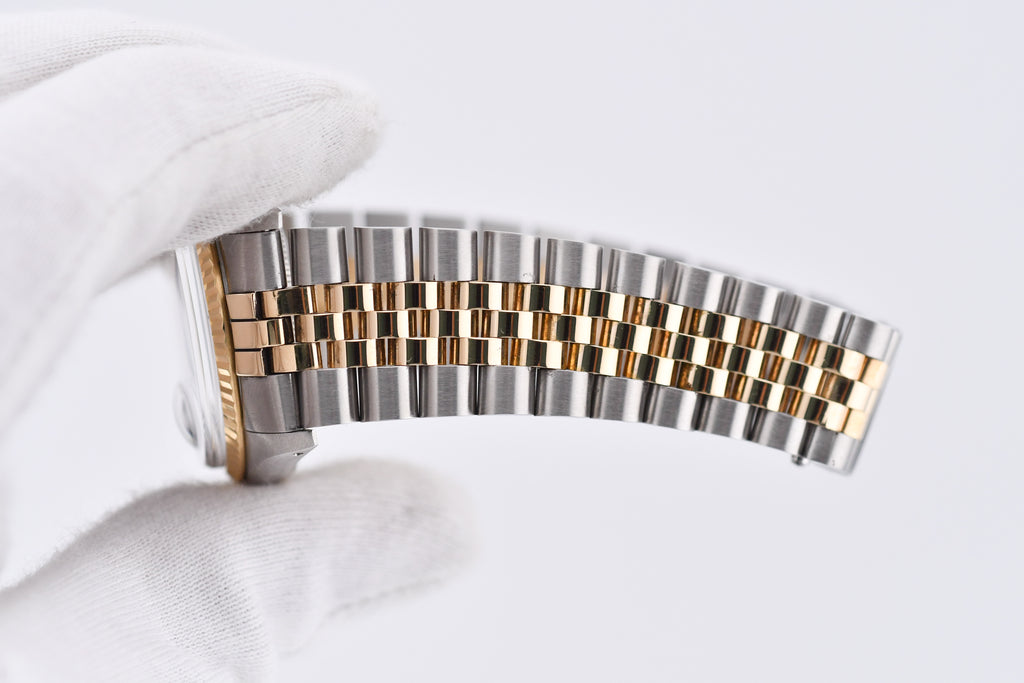 Rolex Datejust 36mm Ref 16013 Custom Red Rubellite Diamond Dial