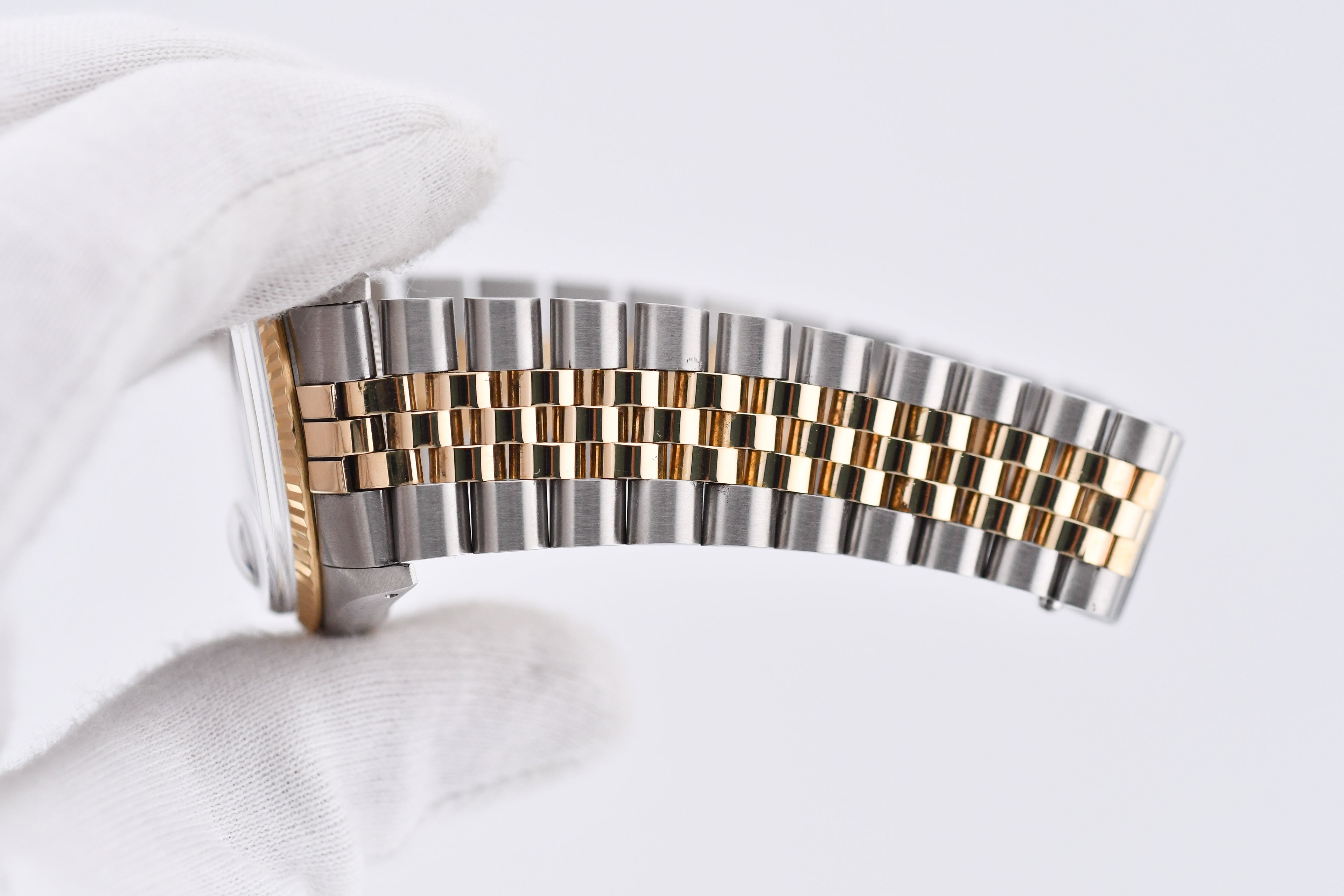 Rolex Datejust 36mm Ref 16013 Custom Red Rubellite Diamond Dial