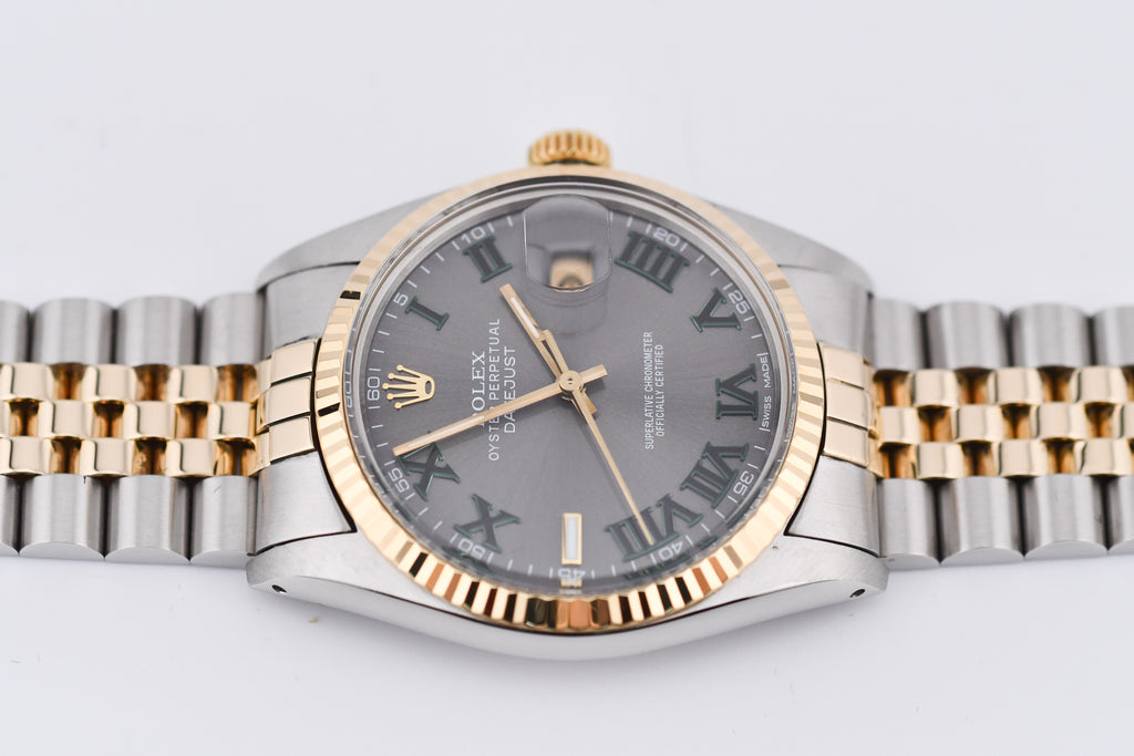 Rolex Datejust 36mm Ref 16013 Custom Wimbledon Dial