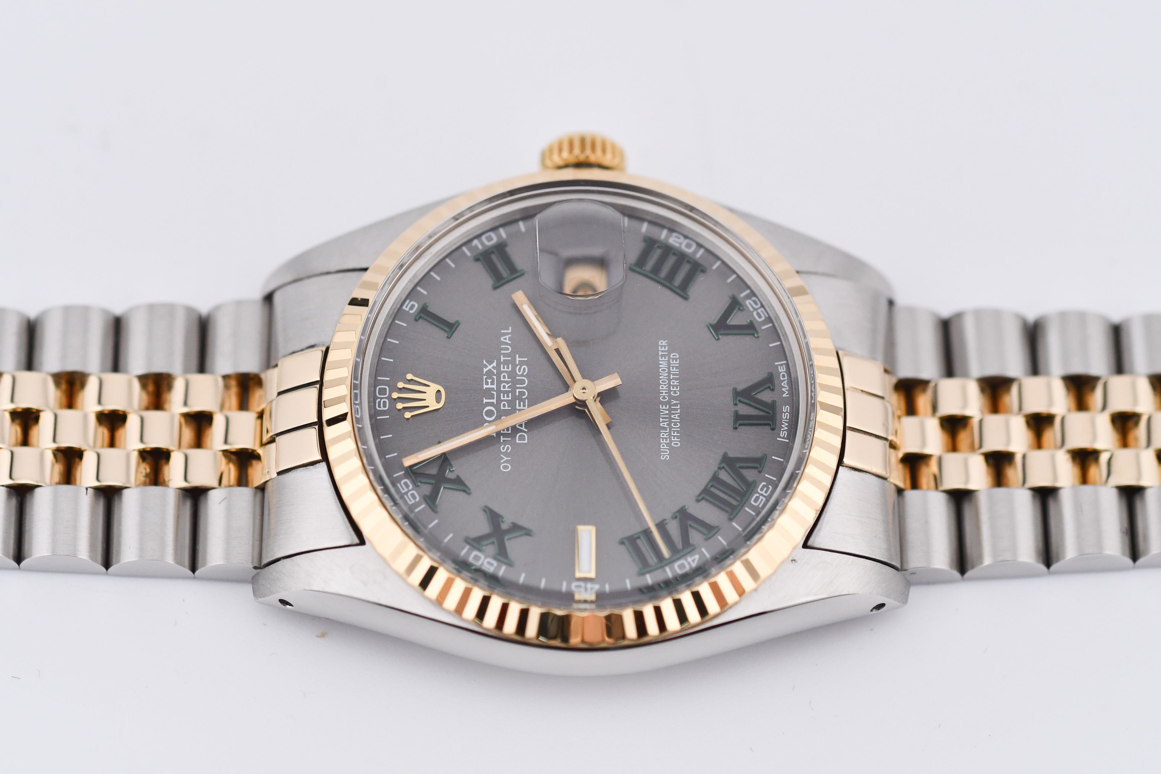 Rolex Datejust 36mm Ref 16013 Custom Wimbledon Dial