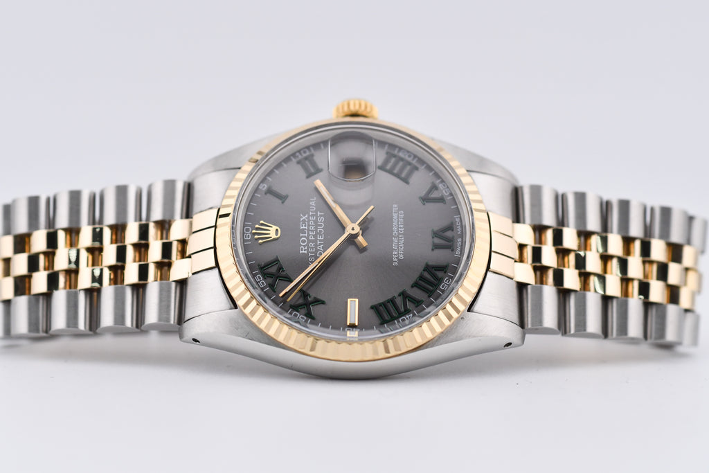 Rolex Datejust 36mm Ref 16013 Custom Wimbledon Dial