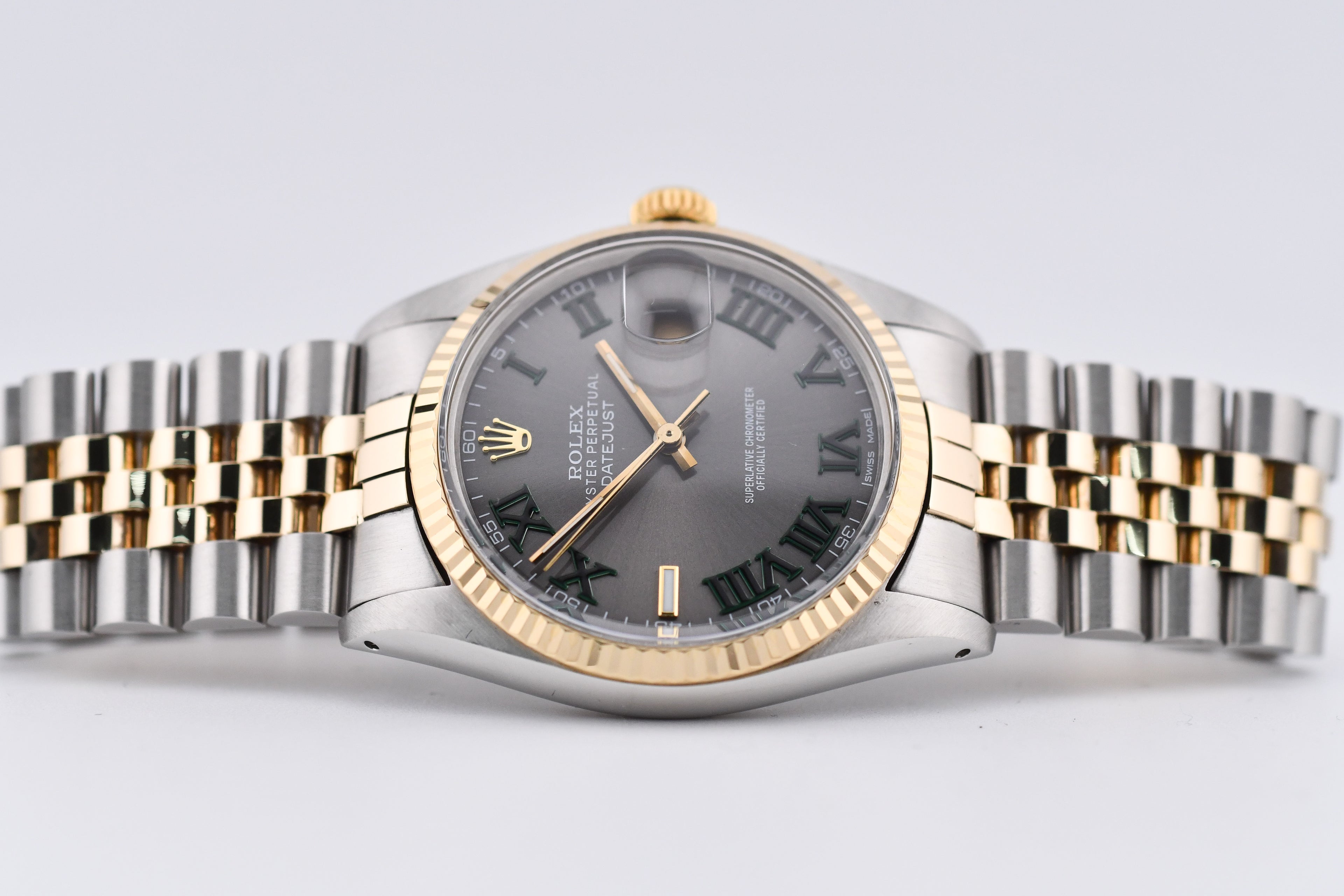 Rolex Datejust 36mm Ref 16013 Custom Wimbledon Dial