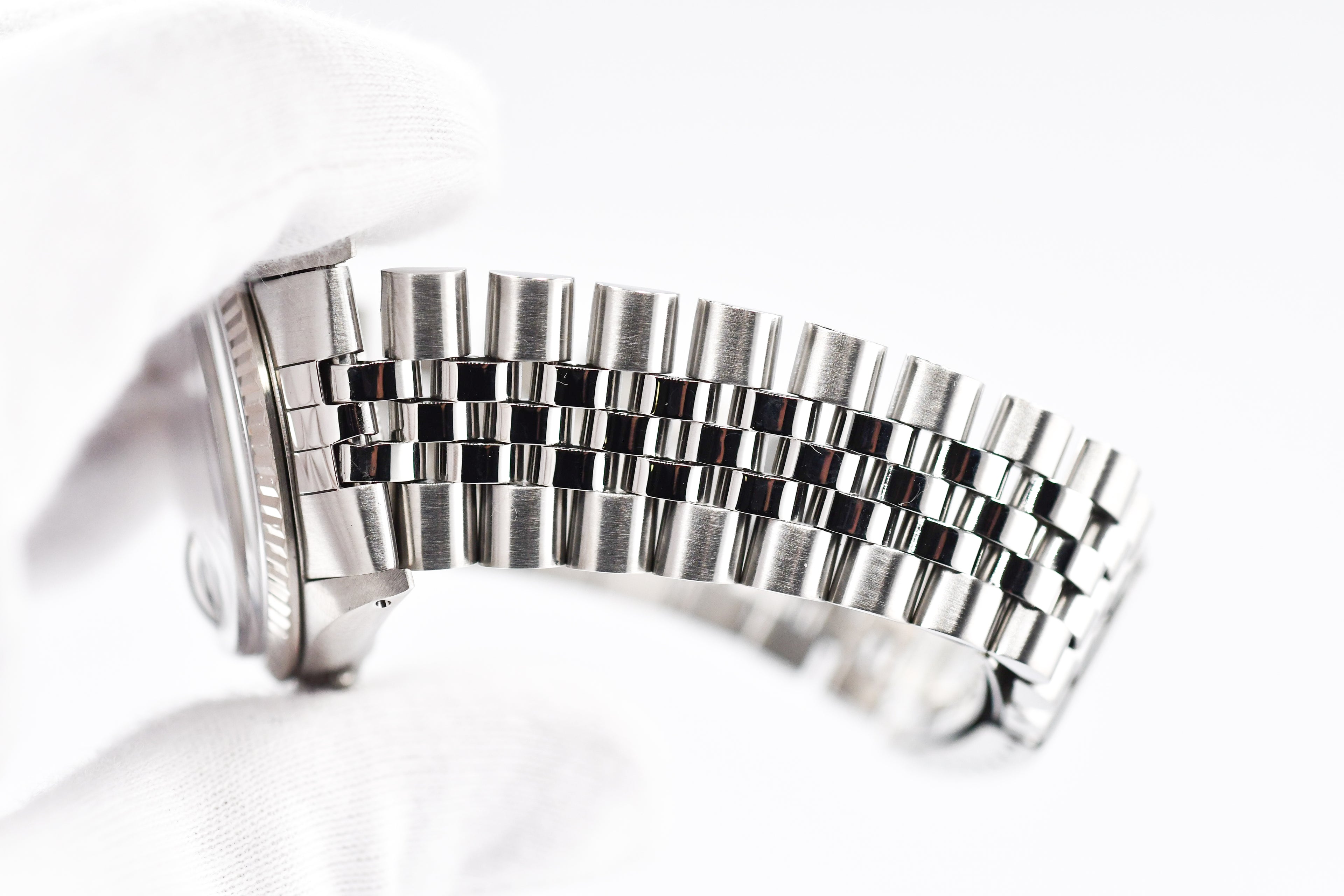 Rolex Datejust 36mm Ref 16014 Custom Blue Computer Diamond Dial