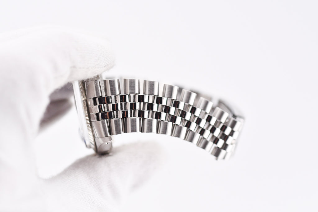 Rolex Datejust 36mm Ref 16014 Custom Blue Diamond Dial