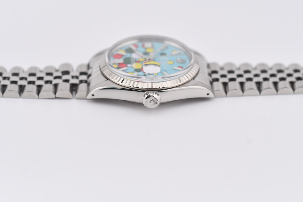 Rolex Datejust 36mm Ref 16014 Custom Celebration Dial