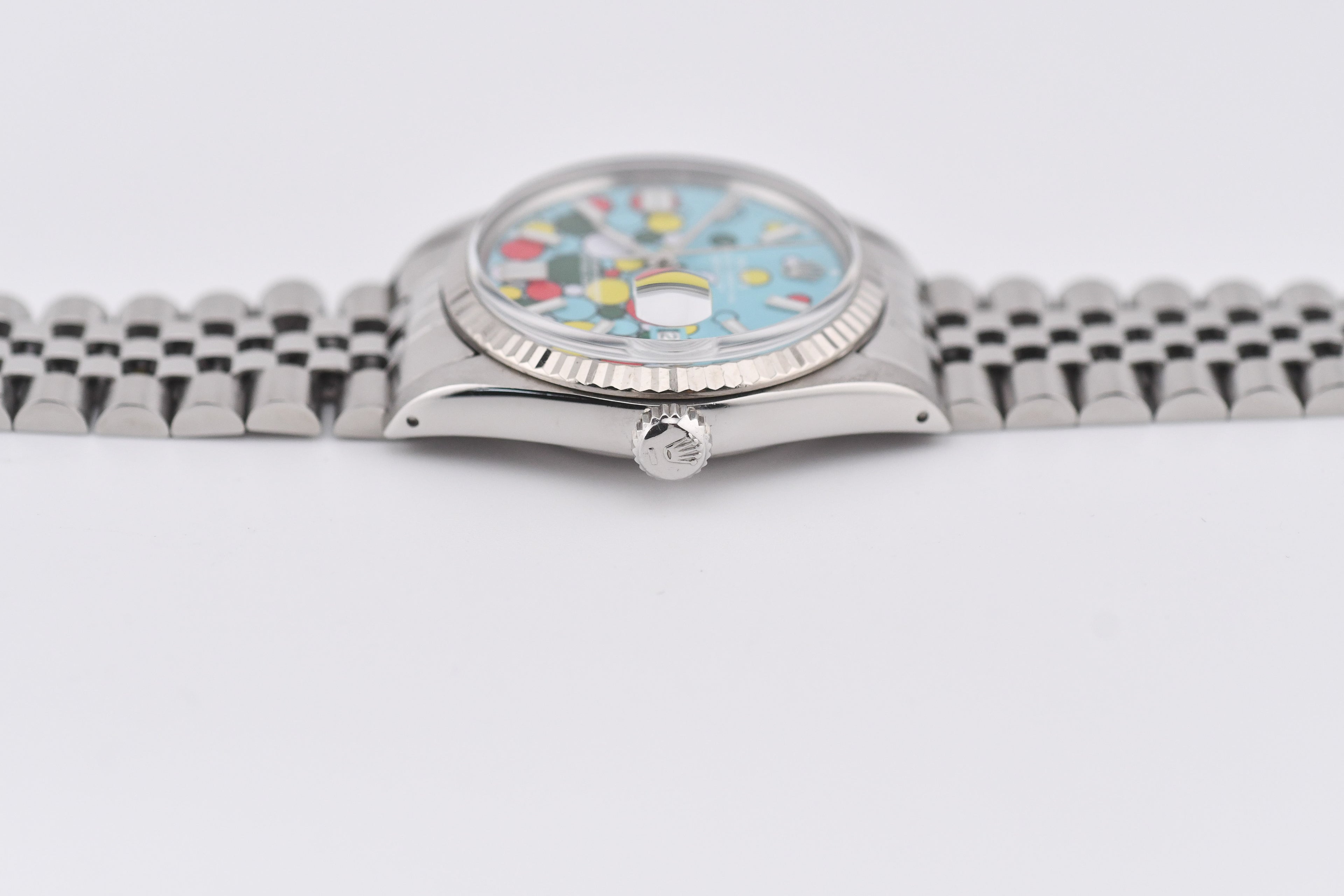 Rolex Datejust 36mm Ref 16014 Custom Celebration Dial