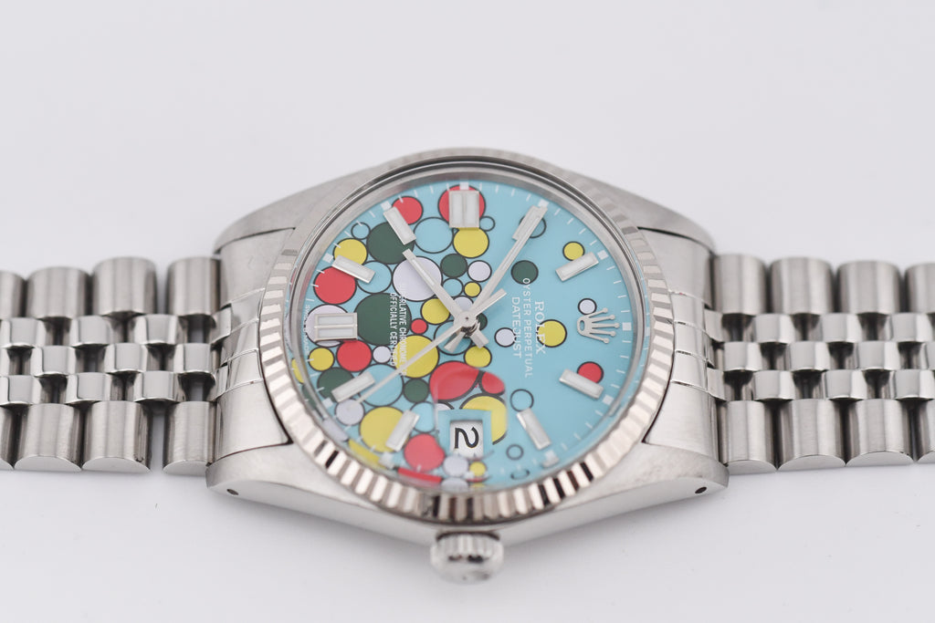 Rolex Datejust 36mm Ref 16014 Custom Celebration Dial