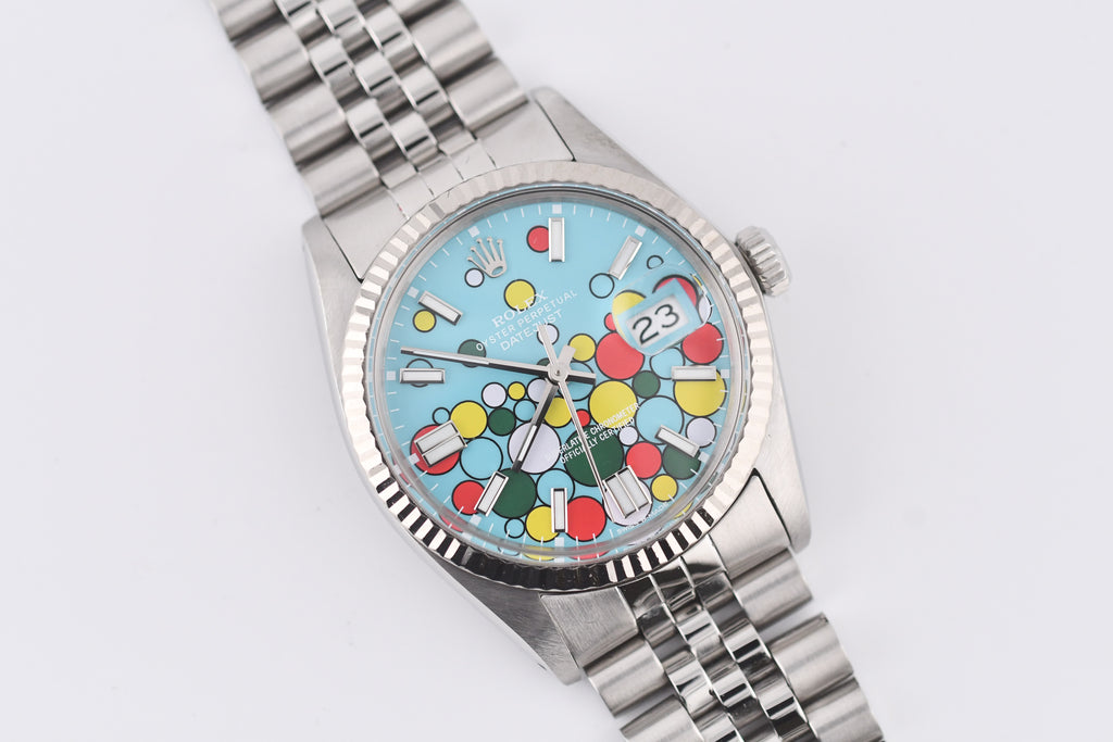 Rolex Datejust 36mm Ref 16014 Custom Celebration Dial