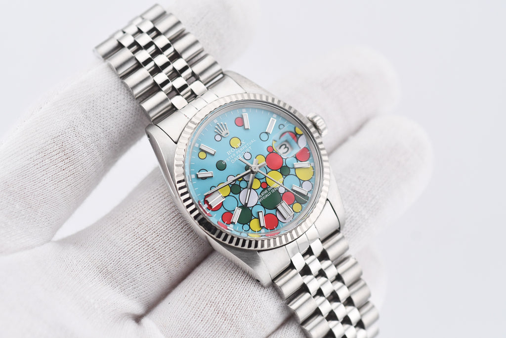Rolex Datejust 36mm Ref 16014 Custom Celebration Dial
