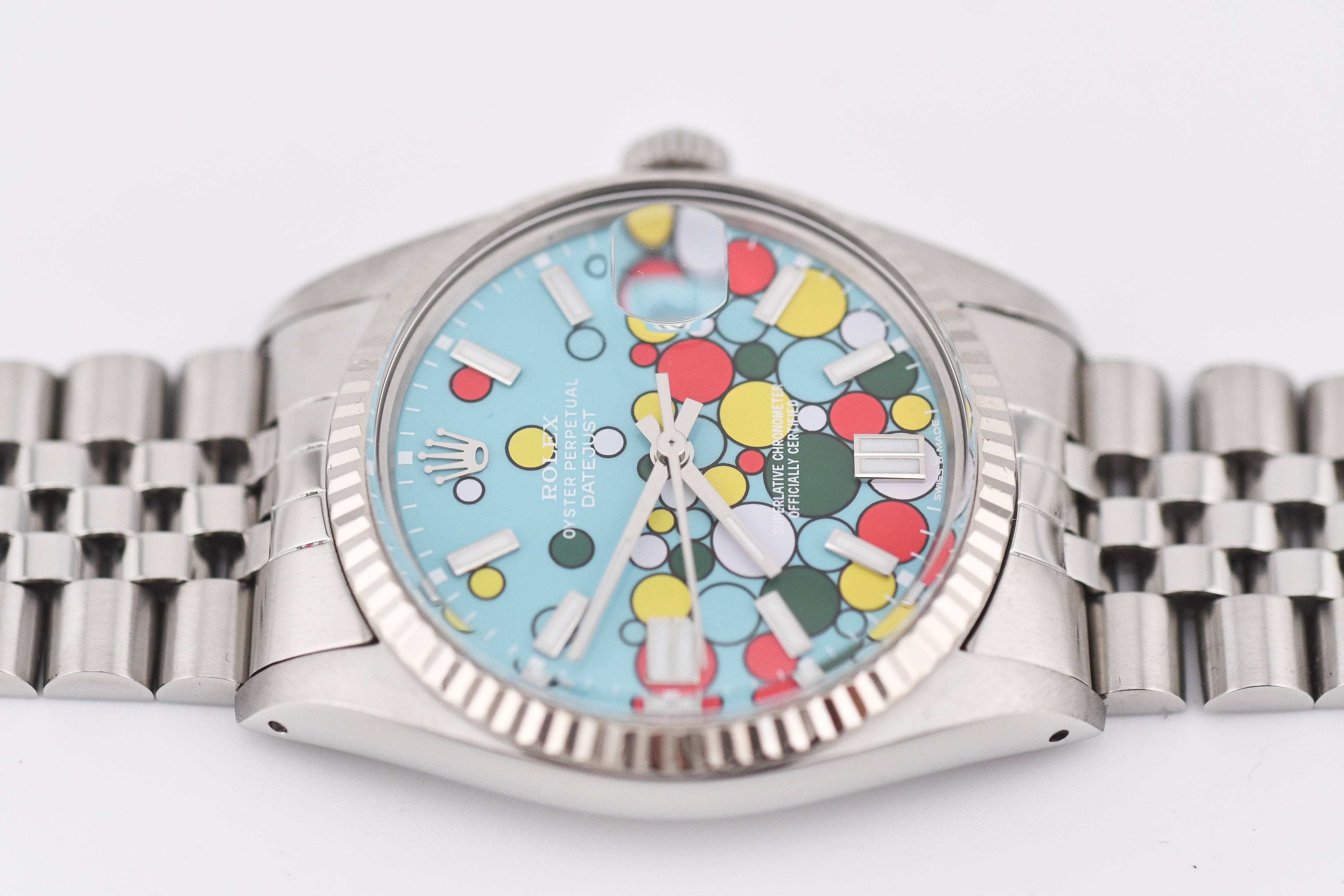 Rolex Datejust 36mm Ref 16014 Custom Celebration Dial