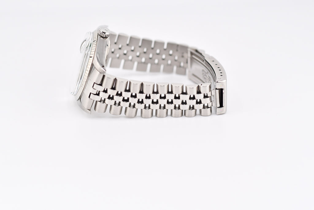 Rolex Datejust 36mm Ref 16014 Custom Green Diamond Dial