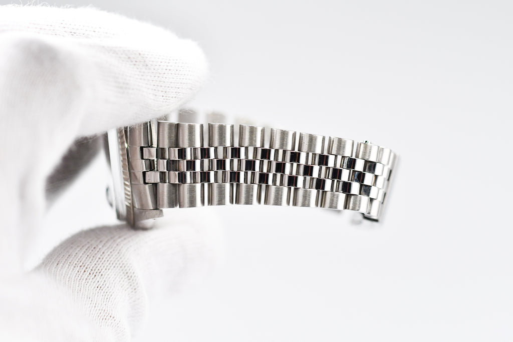 Rolex Datejust 36mm Ref 16014 Custom Green Diamond Dial