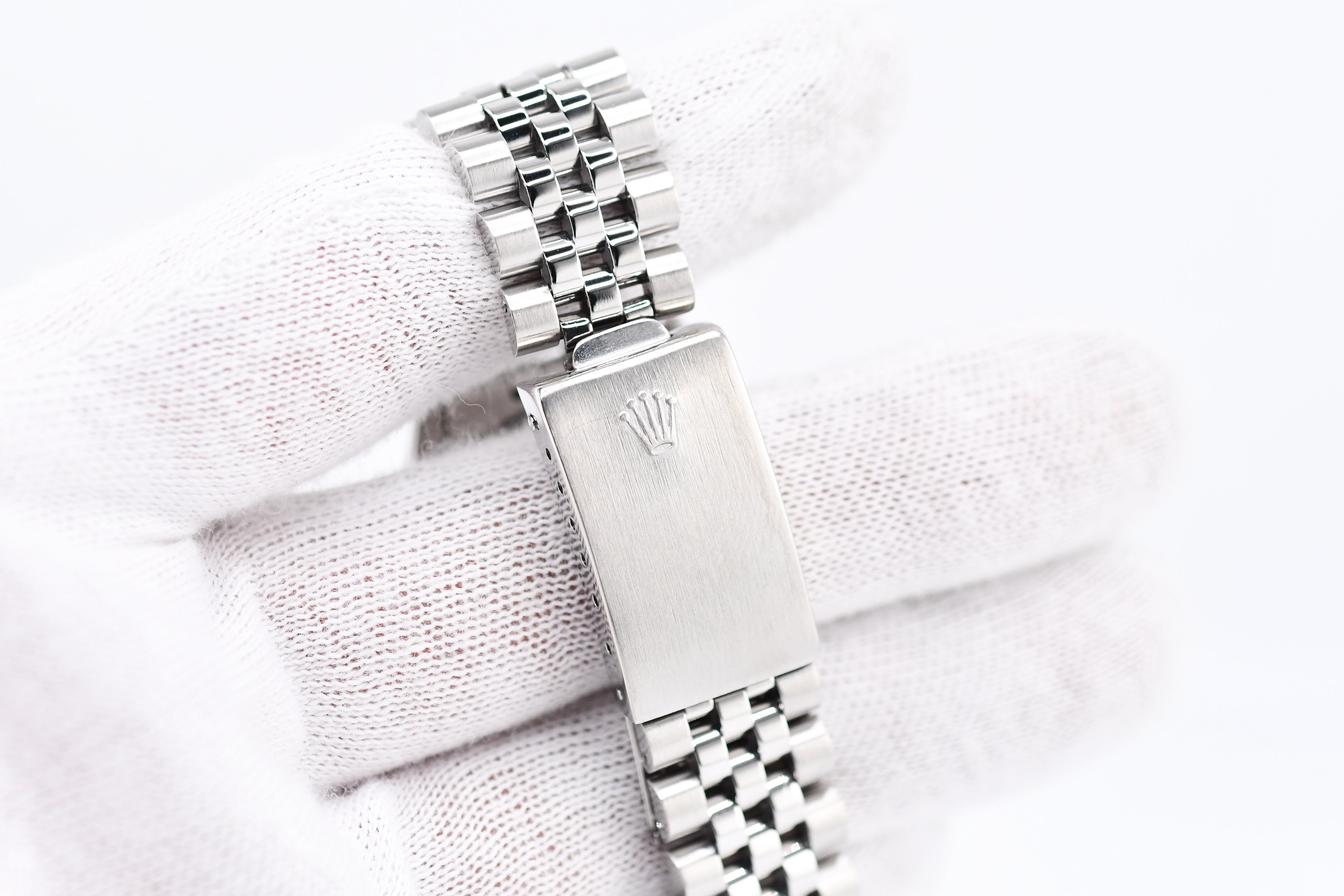 Rolex Datejust 36mm Ref 16014 Custom Green Palm Diamond Dial