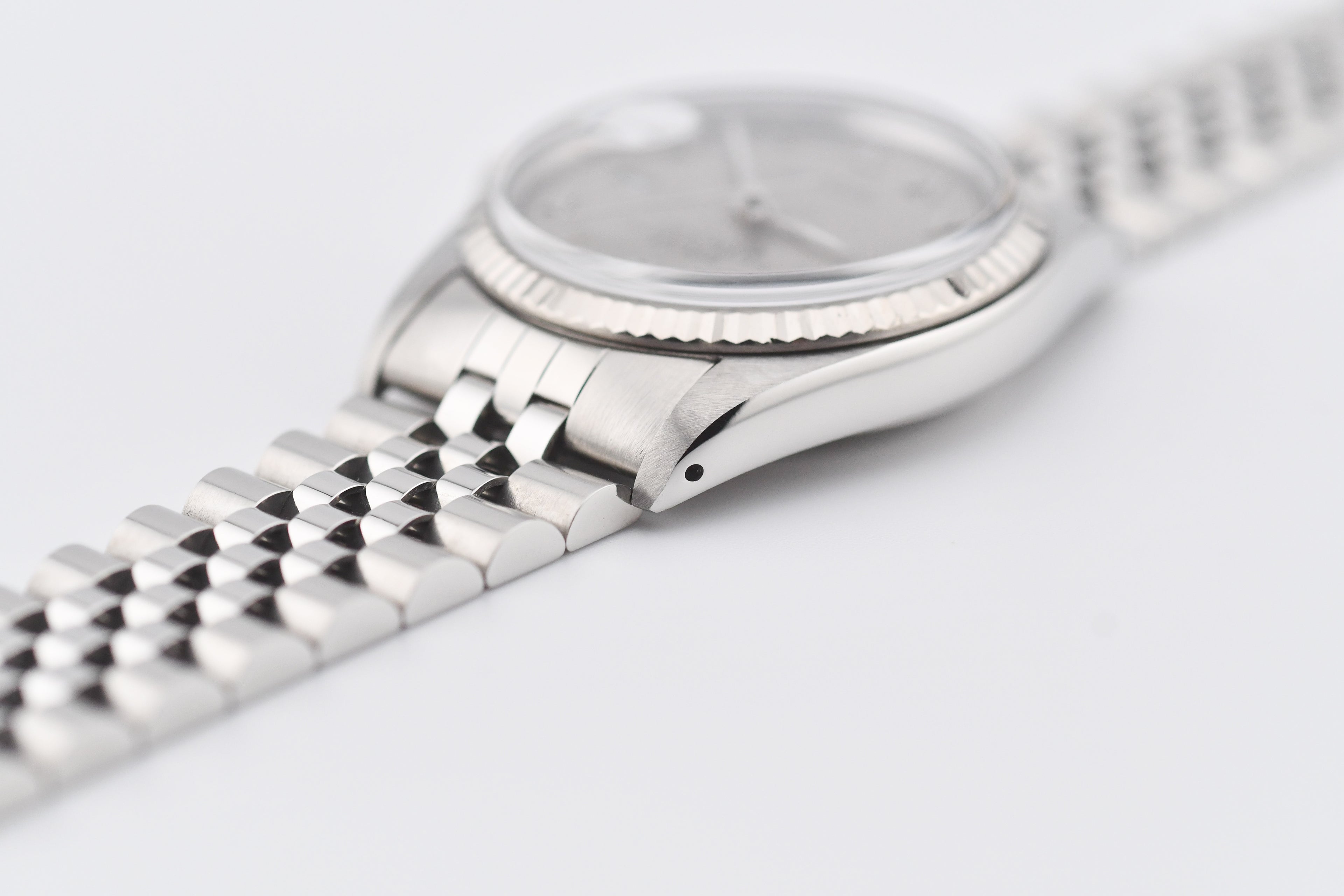 Rolex Datejust 36mm Ref 16014 Custom Grey Arabic Dial