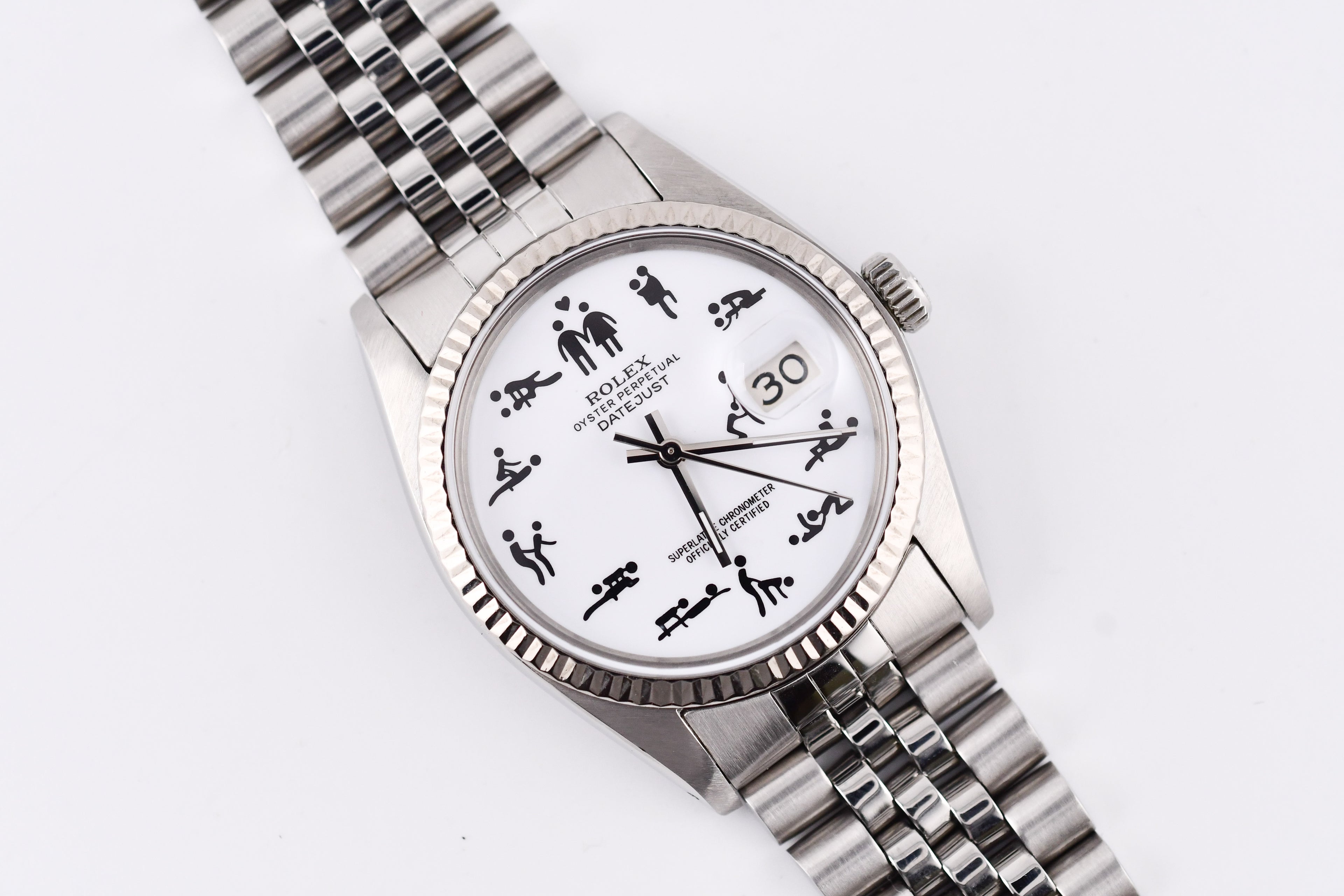 Rolex Datejust 36mm Ref 16014 Custom Kamasutra Dial