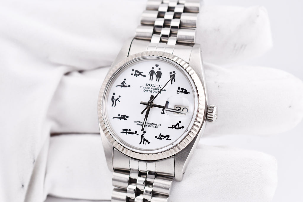 Rolex Datejust 36mm Ref 16014 Custom Kamasutra Dial