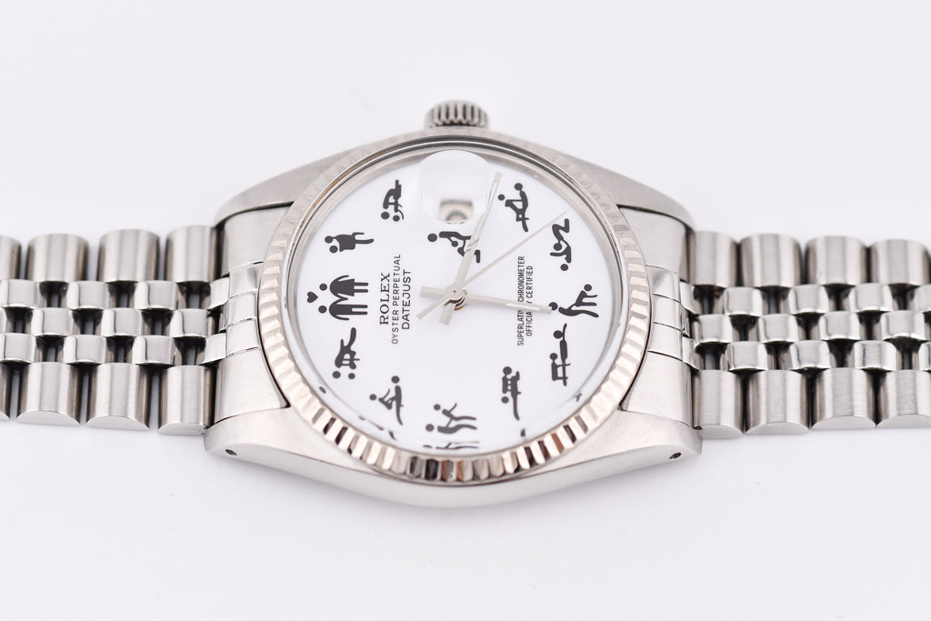 Rolex Datejust 36mm Ref 16014 Custom Kamasutra Dial
