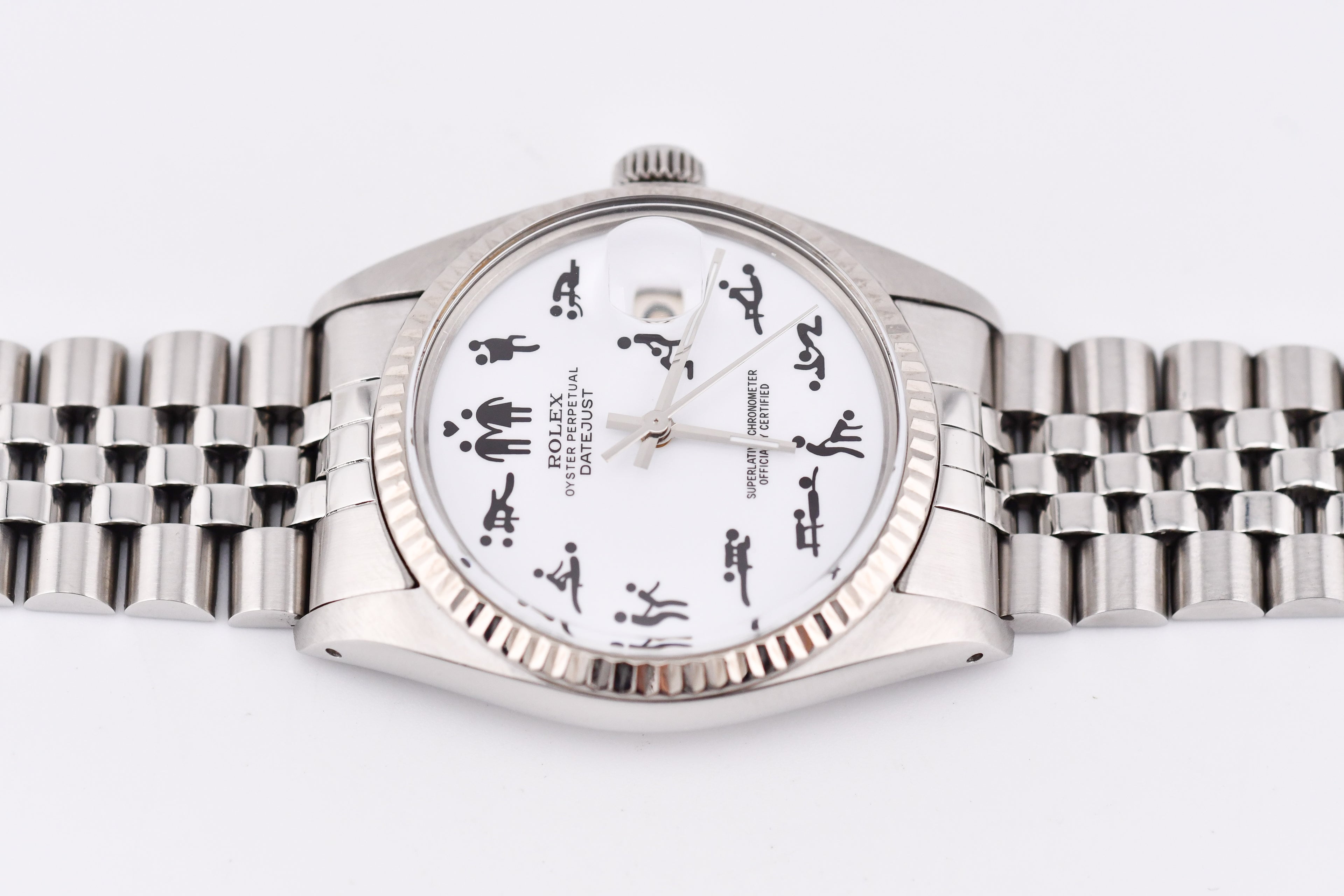 Rolex Datejust 36mm Ref 16014 Custom Kamasutra Dial