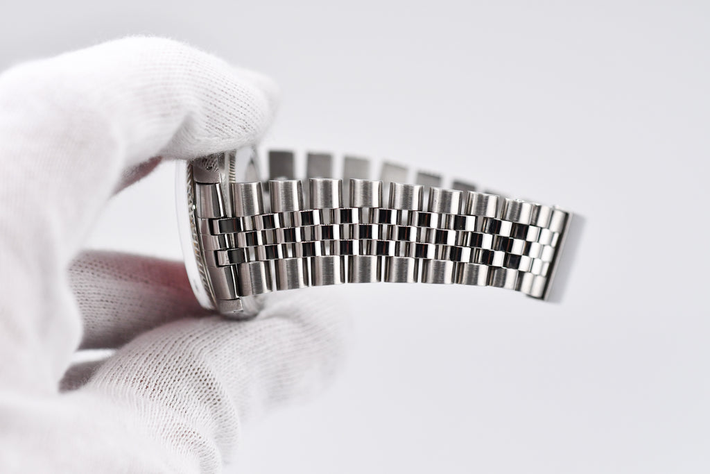 Rolex Datejust 36mm Ref 16014 Custom Red Diamond Dial