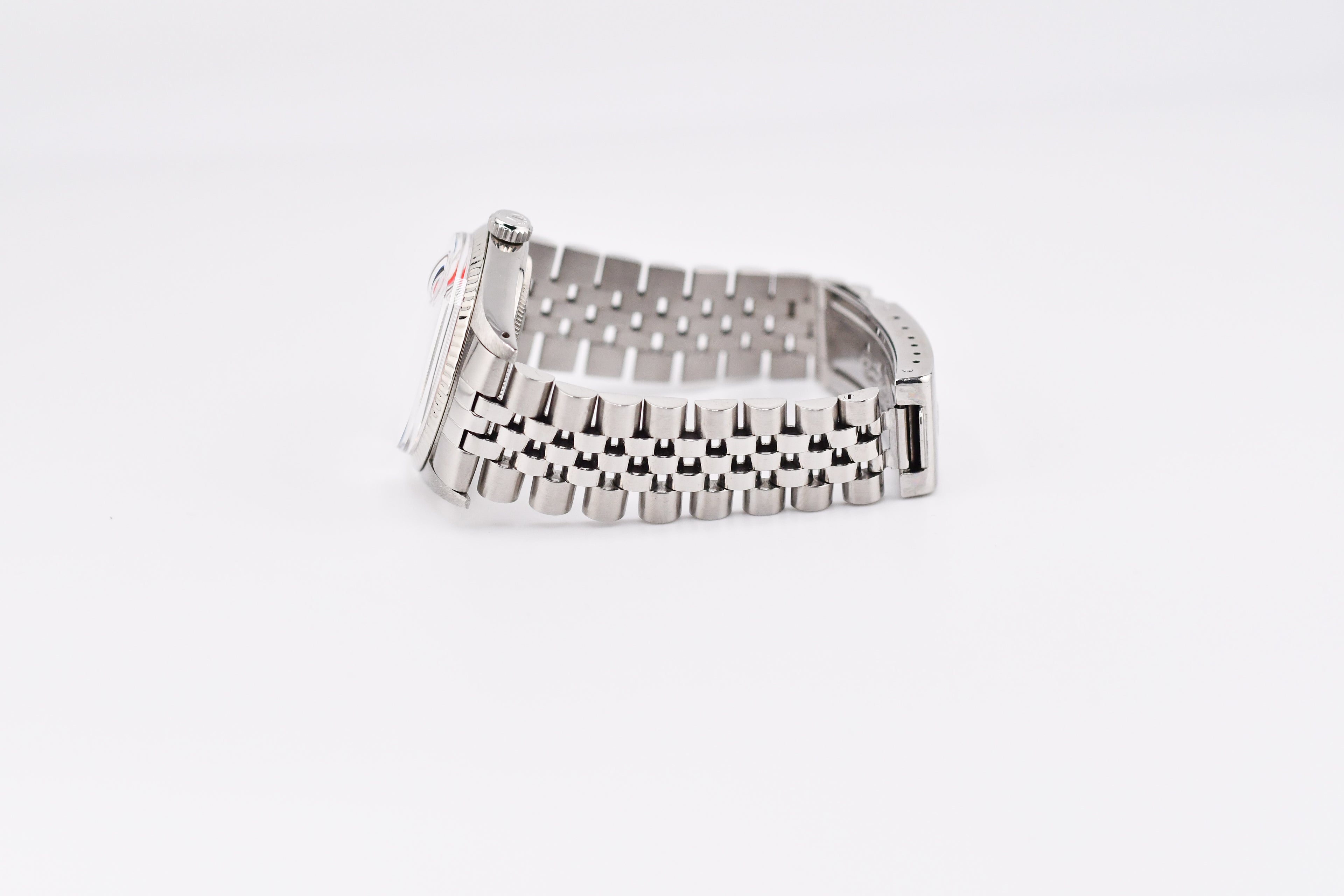 Rolex Datejust 36mm Ref 16014 Custom Red Diamond Dial