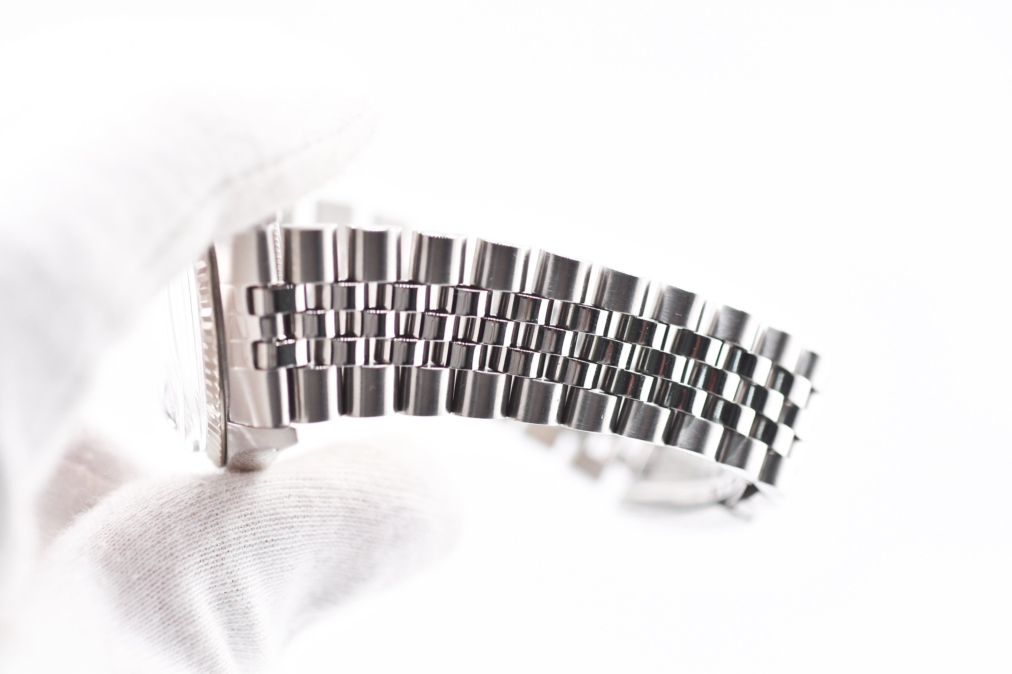 Rolex Datejust 36mm Ref 16014 Custom Red Sunburst Diamond Dial