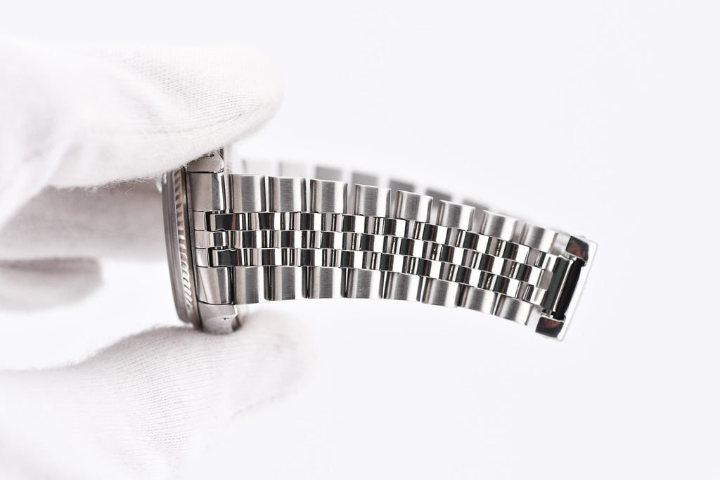 Rolex Datejust 36mm Ref 16014 Custom White Arabic Dial