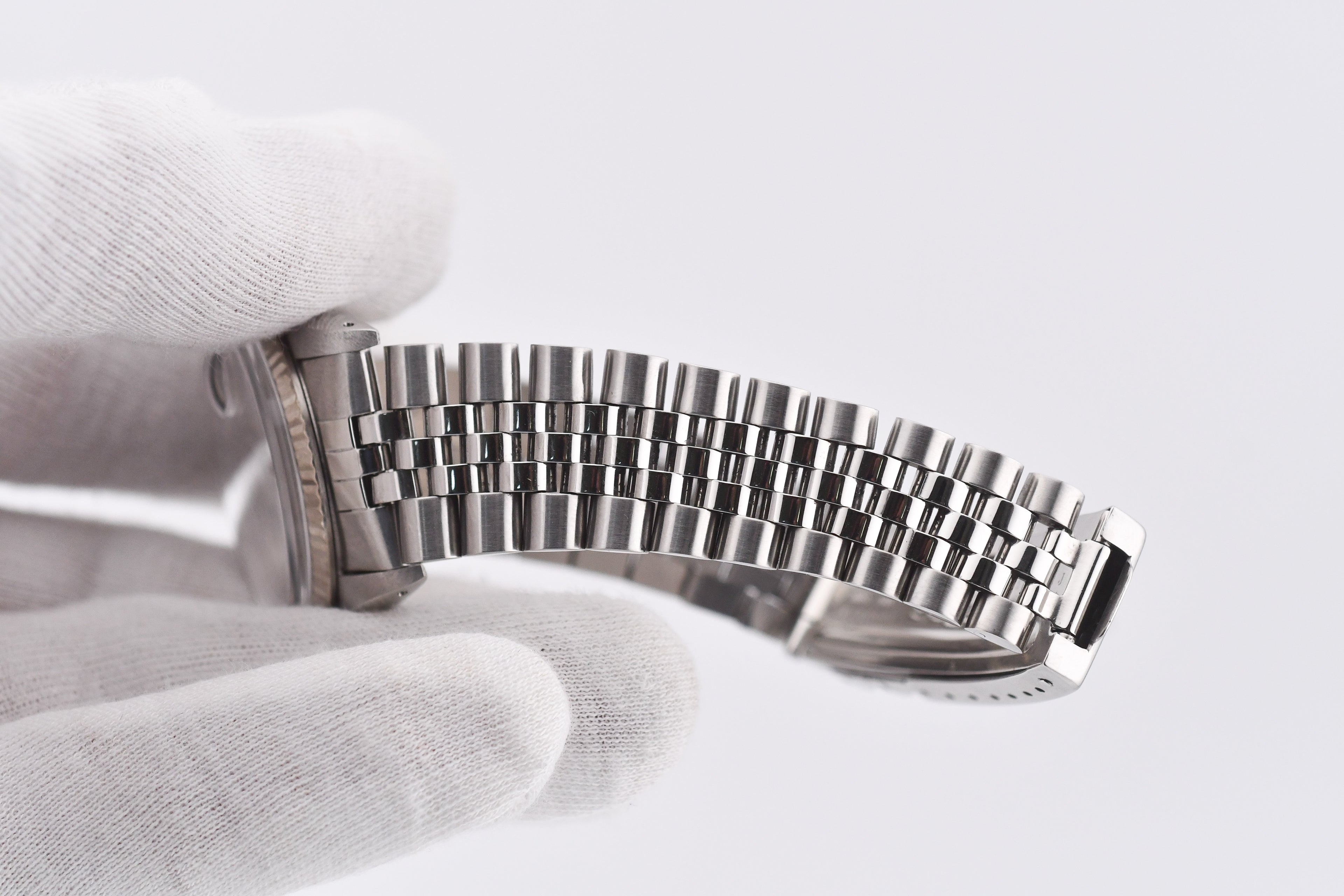 Rolex Datejust 36mm Ref 16014 Custom White Roman Dial