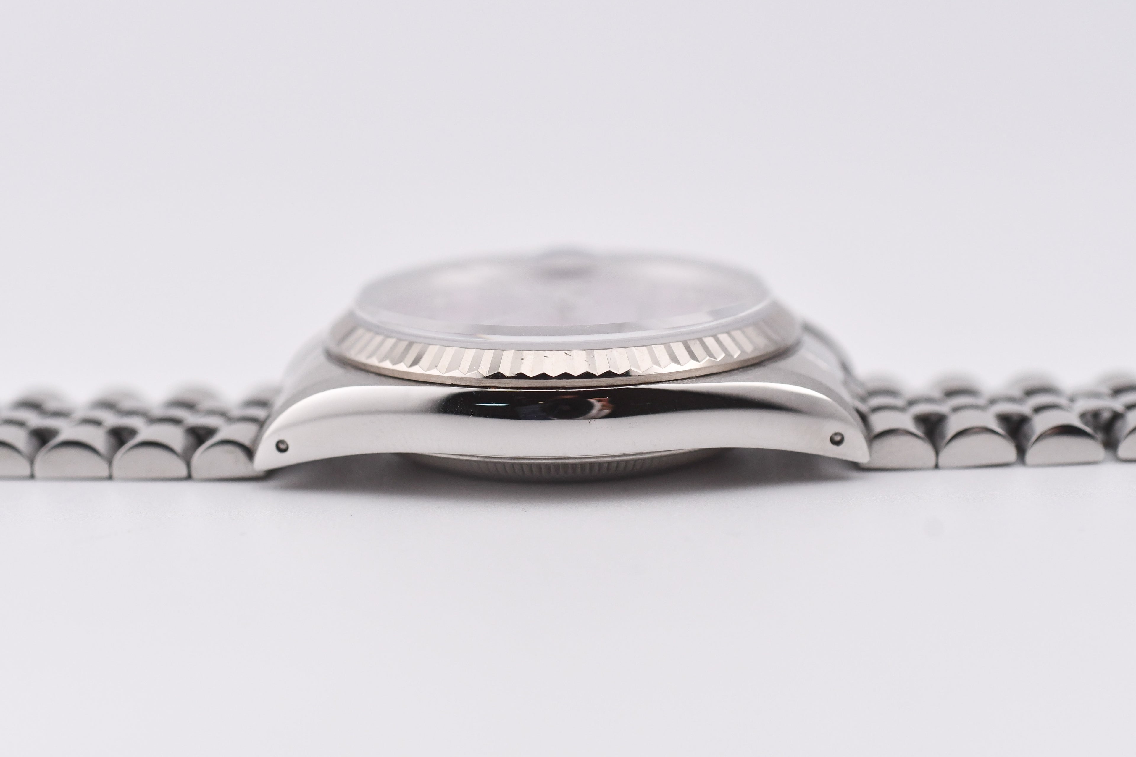 Rolex Datejust 36mm Ref 16234 Custom Pink Mother of Pearl Diamond Dial