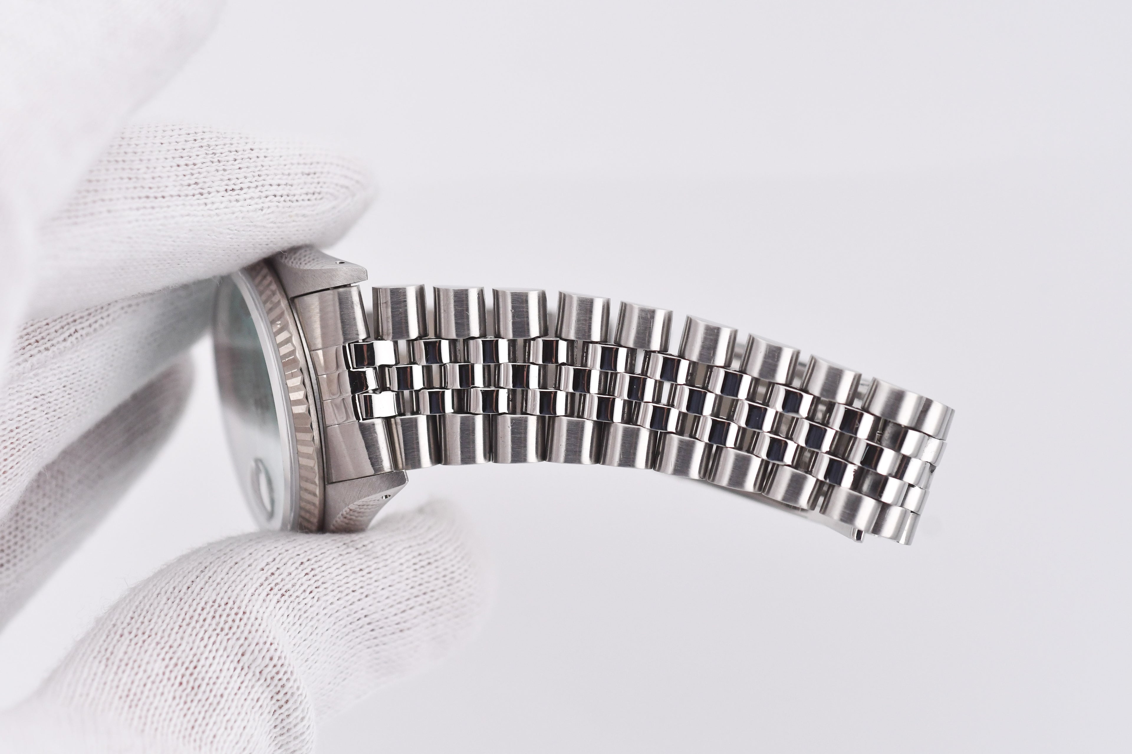 Rolex Datejust 36mm Ref 16234 Custom Tiffany Blue Diamond Dial