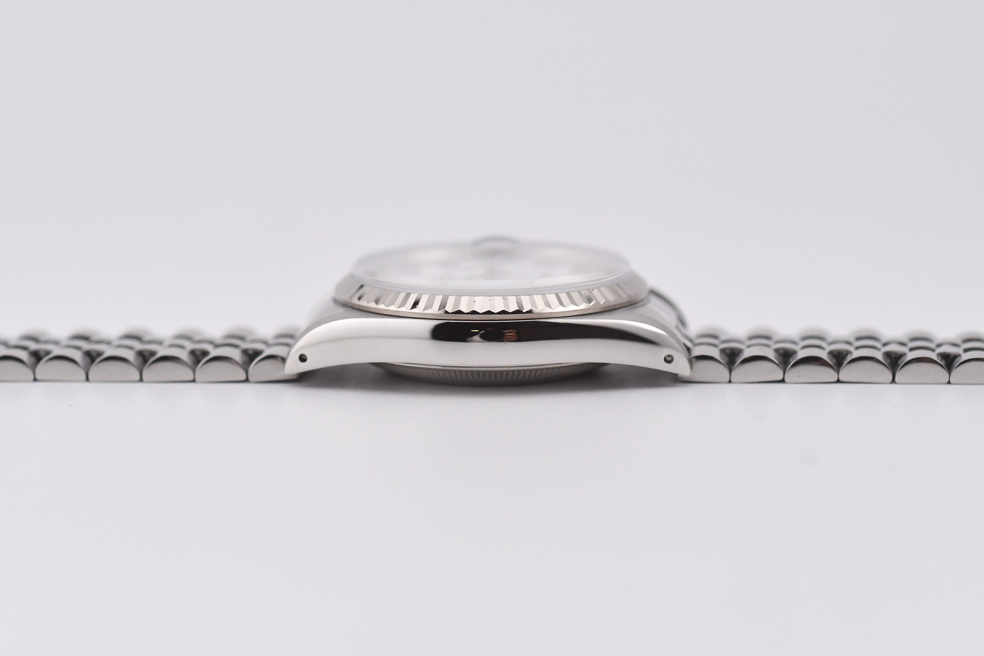 Rolex Datejust 36mm Ref 16234 Custom White Diamond Dial