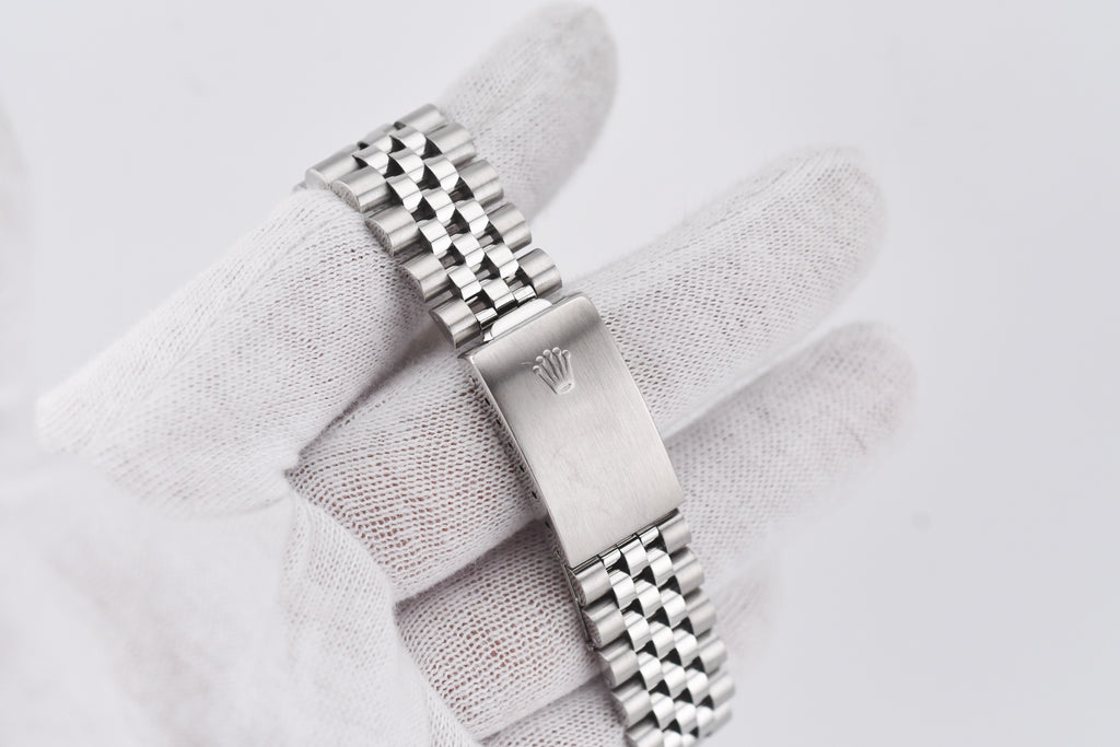 Rolex Datejust 36mm Ref 16234 Custom White Stick Dial