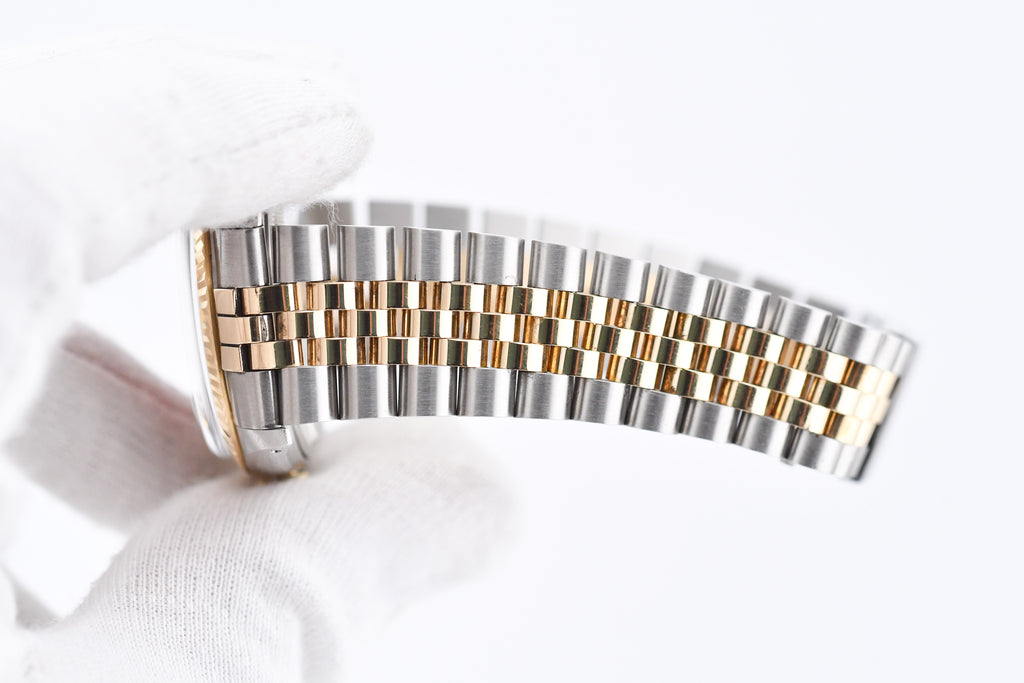 Rolex Datejust 36mm Ref 16013 Custom Red Diamond Dial