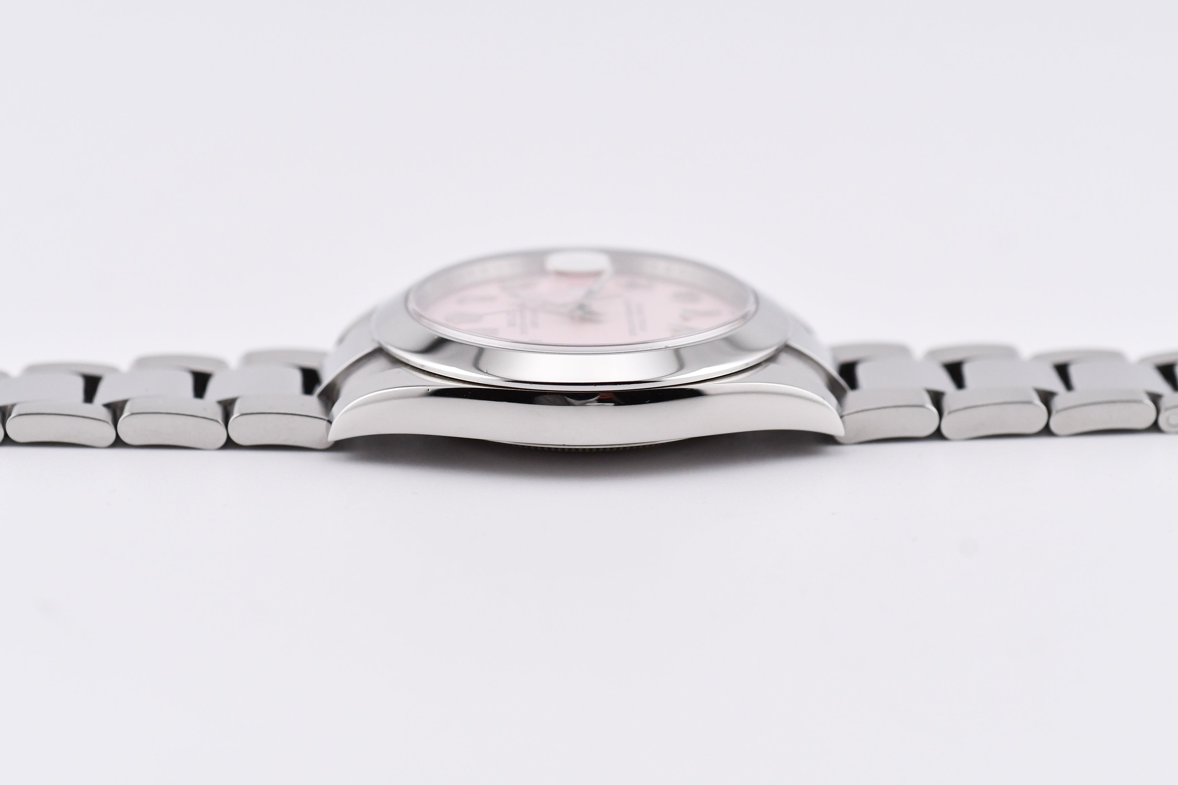 Rolex Datejust 41mm Ref 126300 Custom Pink Dial with Arab Numerals