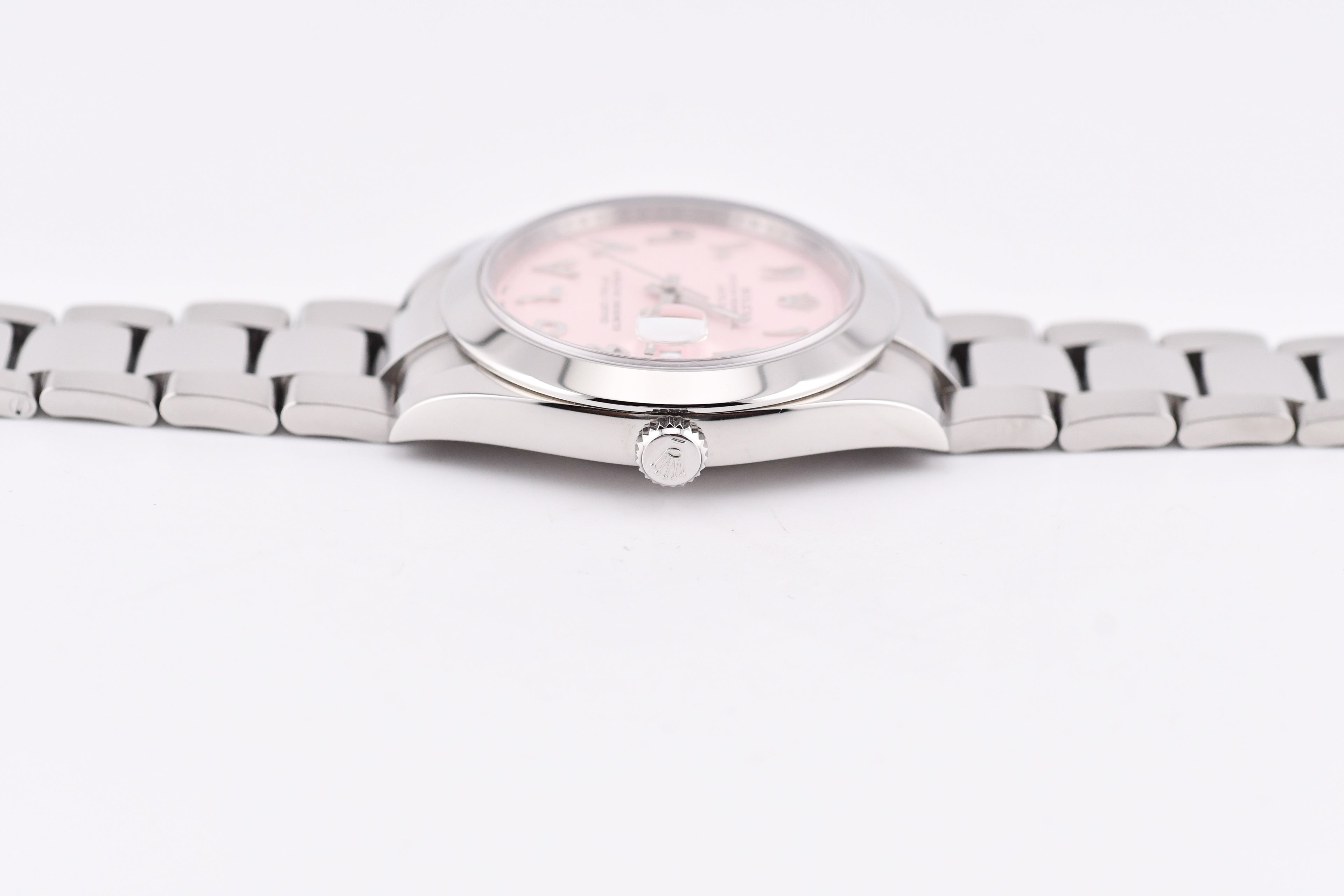 Rolex Datejust 41mm Ref 126300 Custom Pink Dial with Arab Numerals