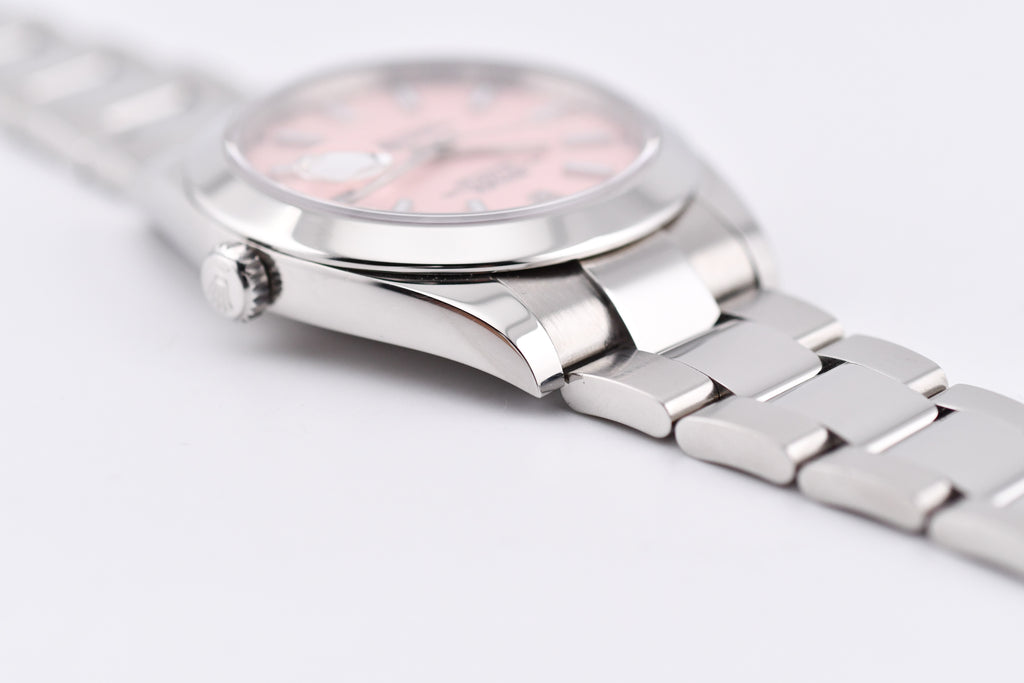Rolex Datejust 41mm Ref 126300 Custom Pink Stick Dial