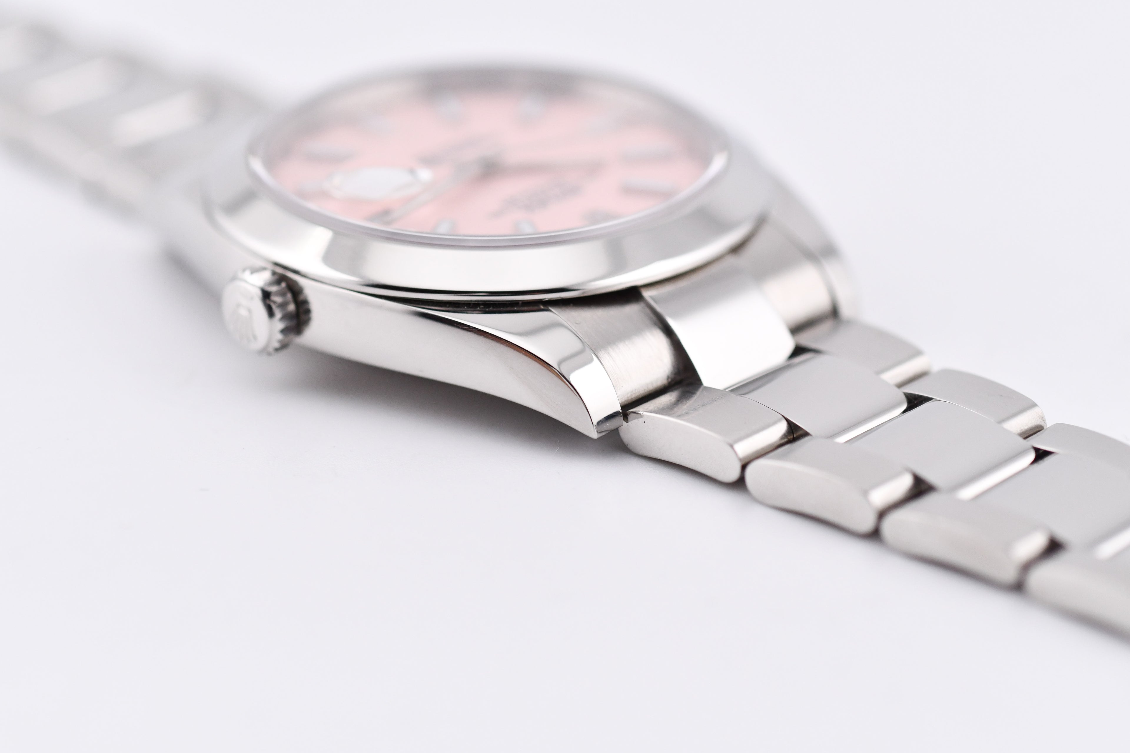 Rolex Datejust 41mm Ref 126300 Custom Pink Stick Dial