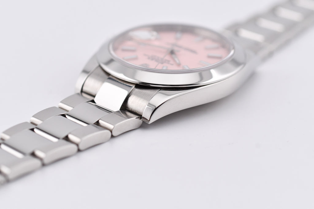 Rolex Datejust 41mm Ref 126300 Custom Pink Stick Dial