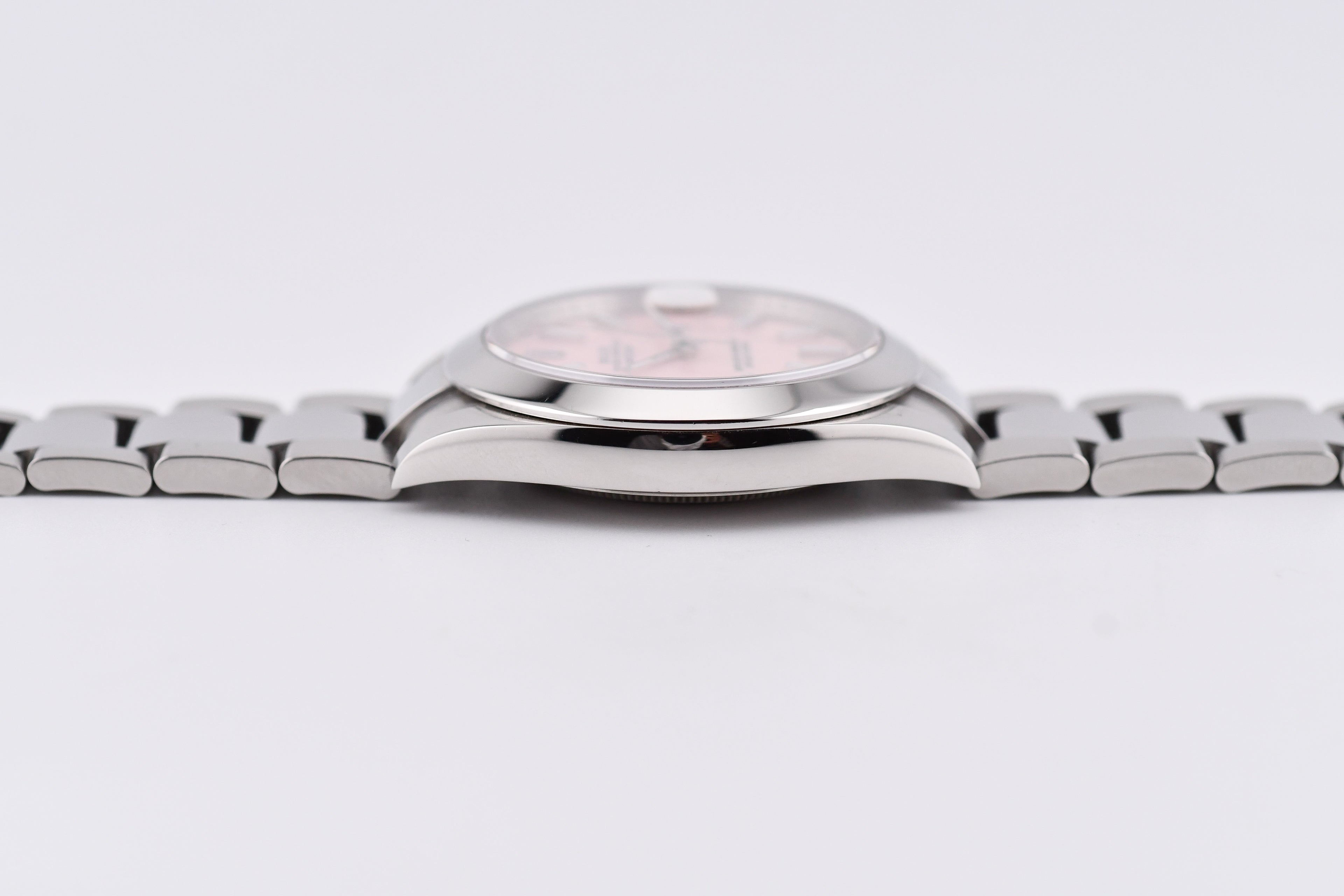 Rolex Datejust 41mm Ref 126300 Custom Pink Stick Dial