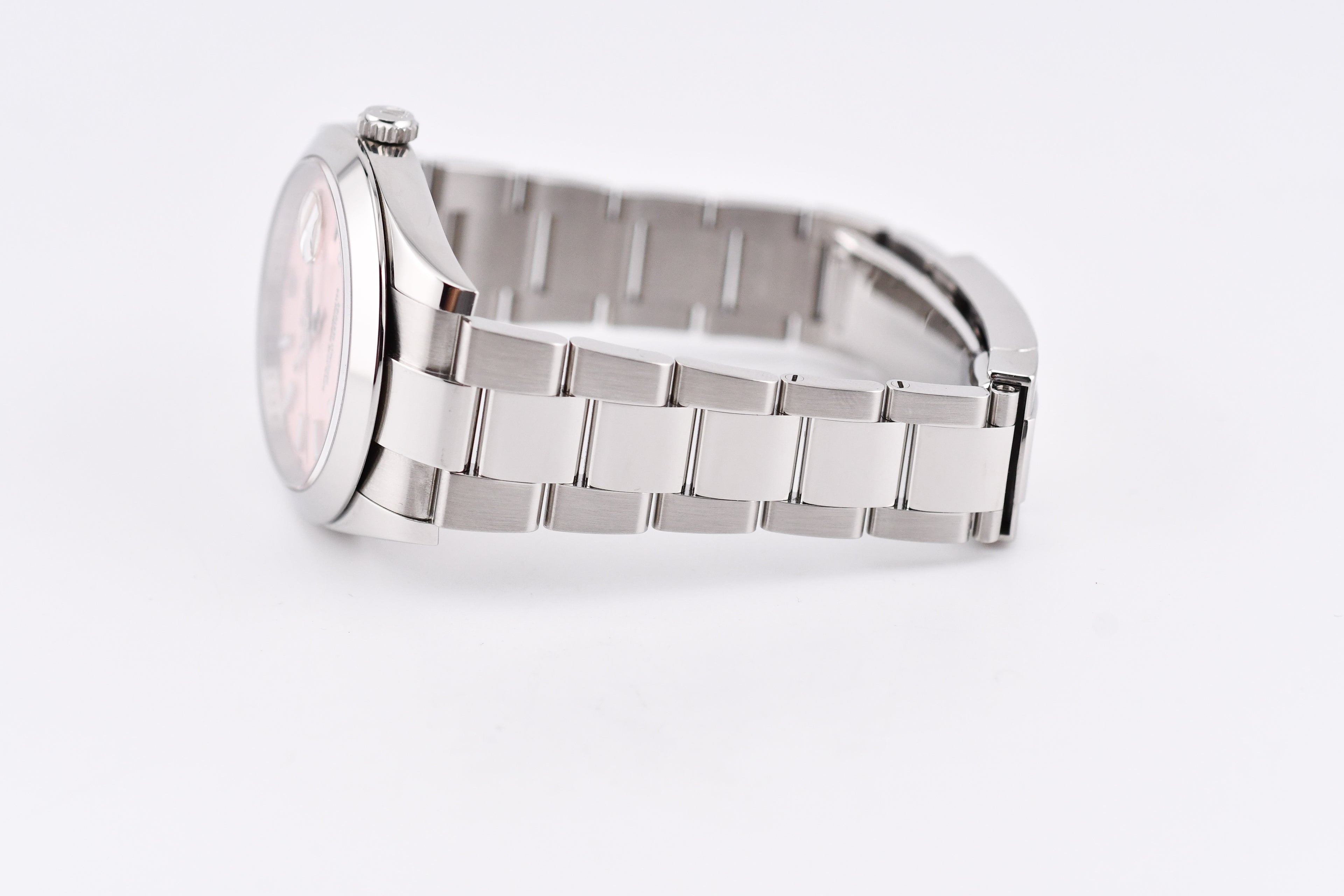 Rolex Datejust 41mm Ref 126300 Custom Pink Stick Dial