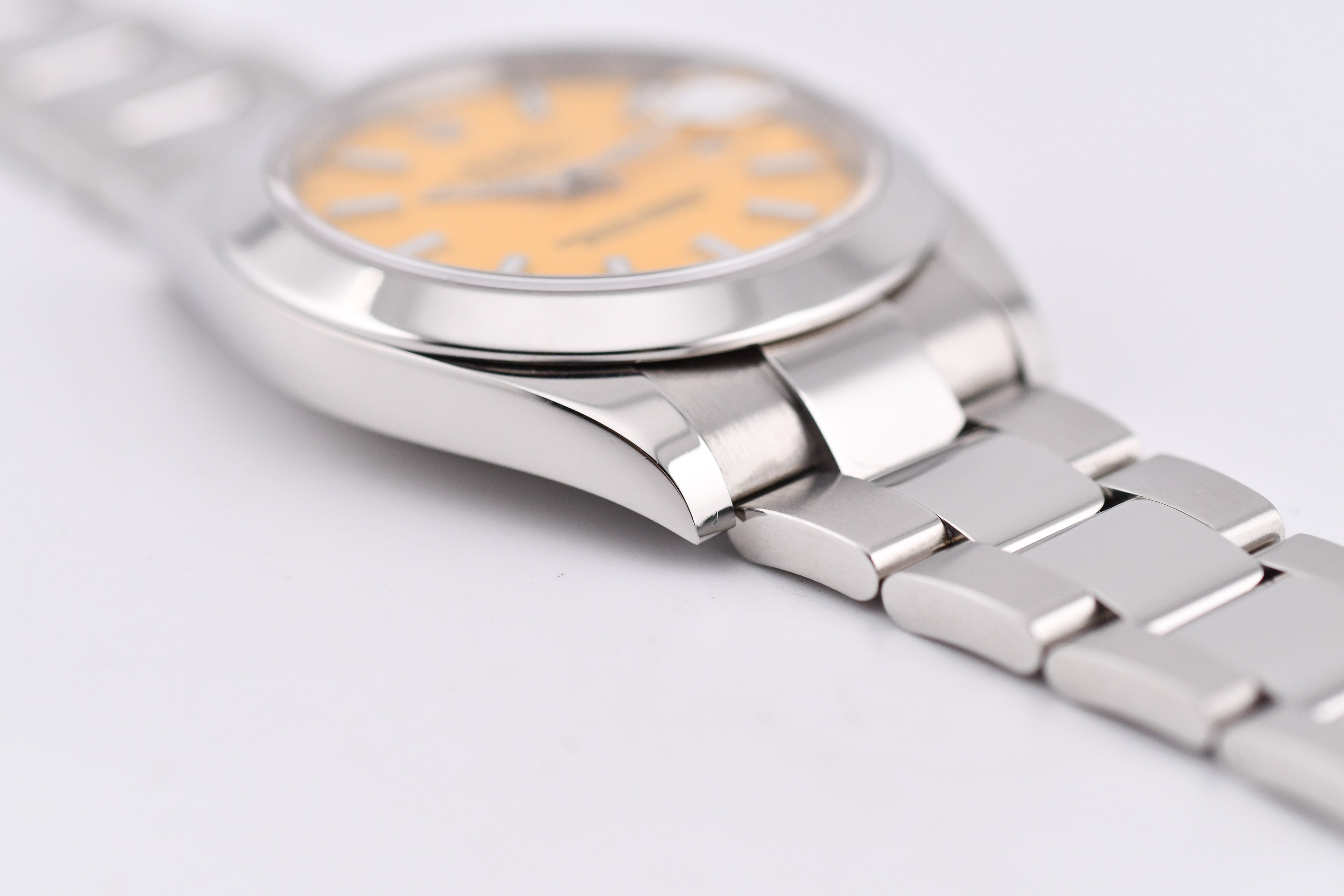 Rolex Datejust 41mm Ref 126300 Custom Yellow Stick Dial