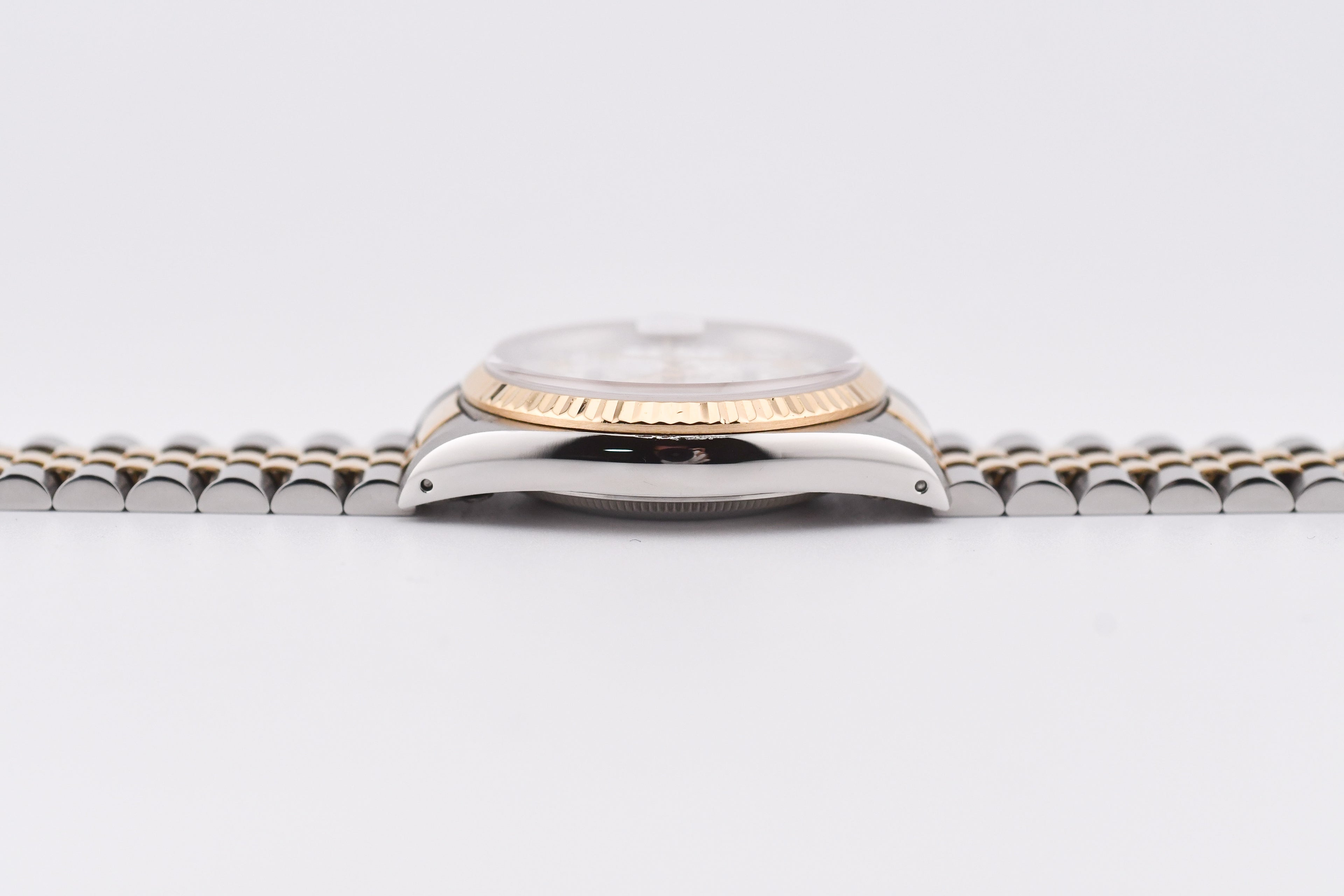 Rolex Datejust 36mm Ref 16233 Yellow Gold Bezel Custom Anniversary Dial