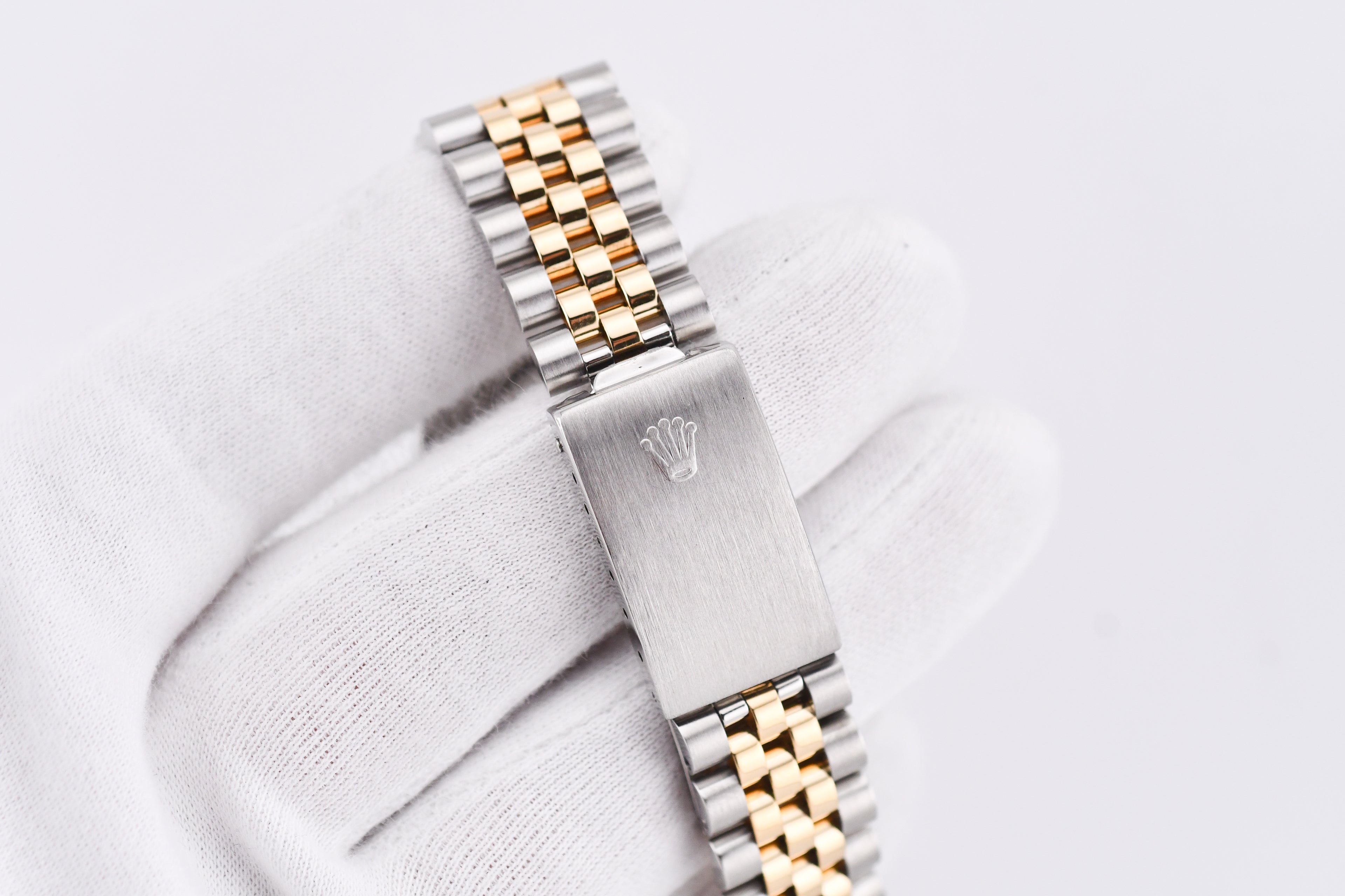 Rolex Datejust 36mm Ref 16233 Yellow Gold Bezel Custom Malachite Diamond Dial