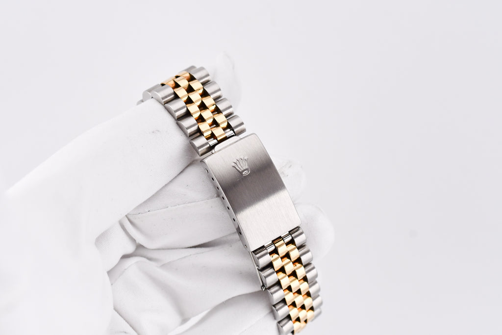 Rolex Datejust 36mm Ref 16233 Yellow Gold Bezel Custom Meteorite Dial