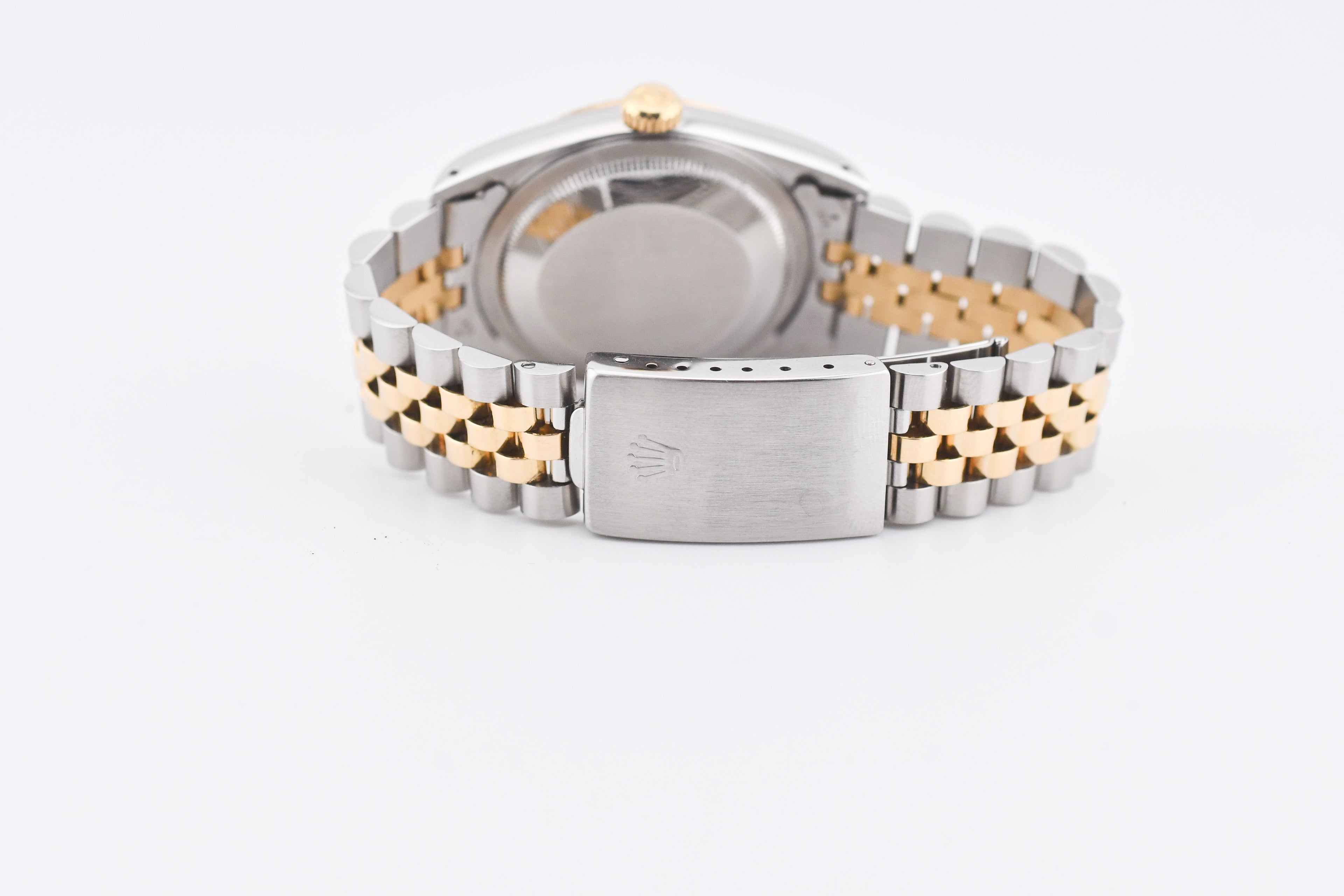 Rolex Datejust 36mm Ref 16233 Yellow Gold Bezel Custom Wimbledon Dial